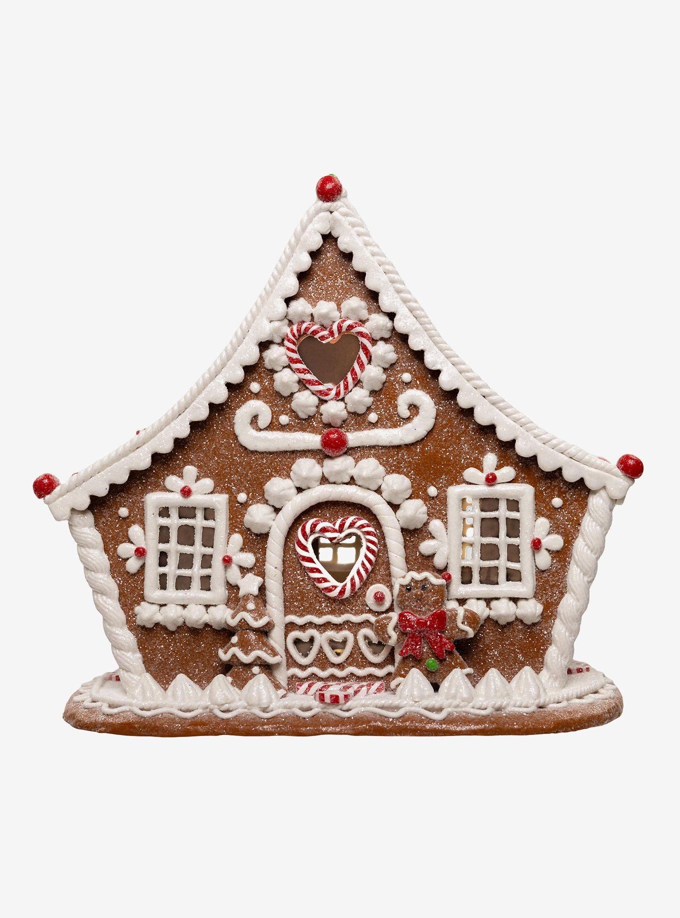 Gingerbread House LED Figure, , hi-res