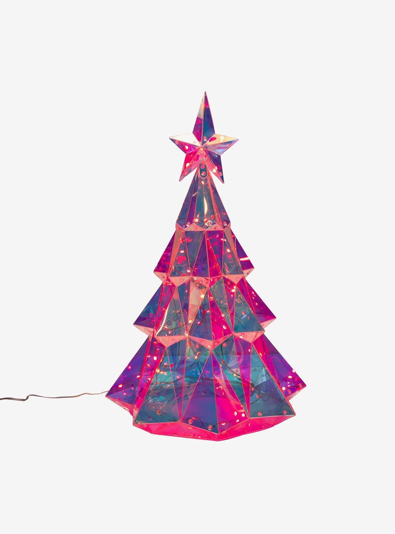 Pre-Lit RGB LED Smart Holographic Christmas Tree, , hi-res