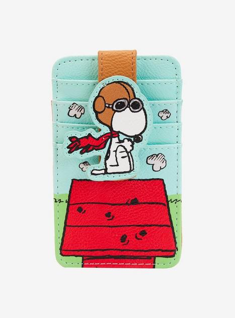 Loungefly Peanuts Snoopy Red Baron Cardholder | Hot Topic