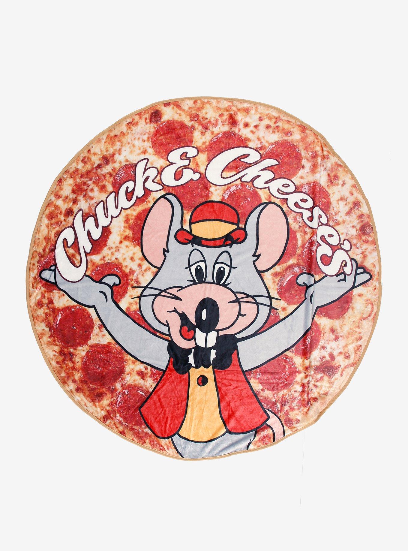 Chuck E. Cheese Pizza Throw — BoxLunch Exclusive, , hi-res