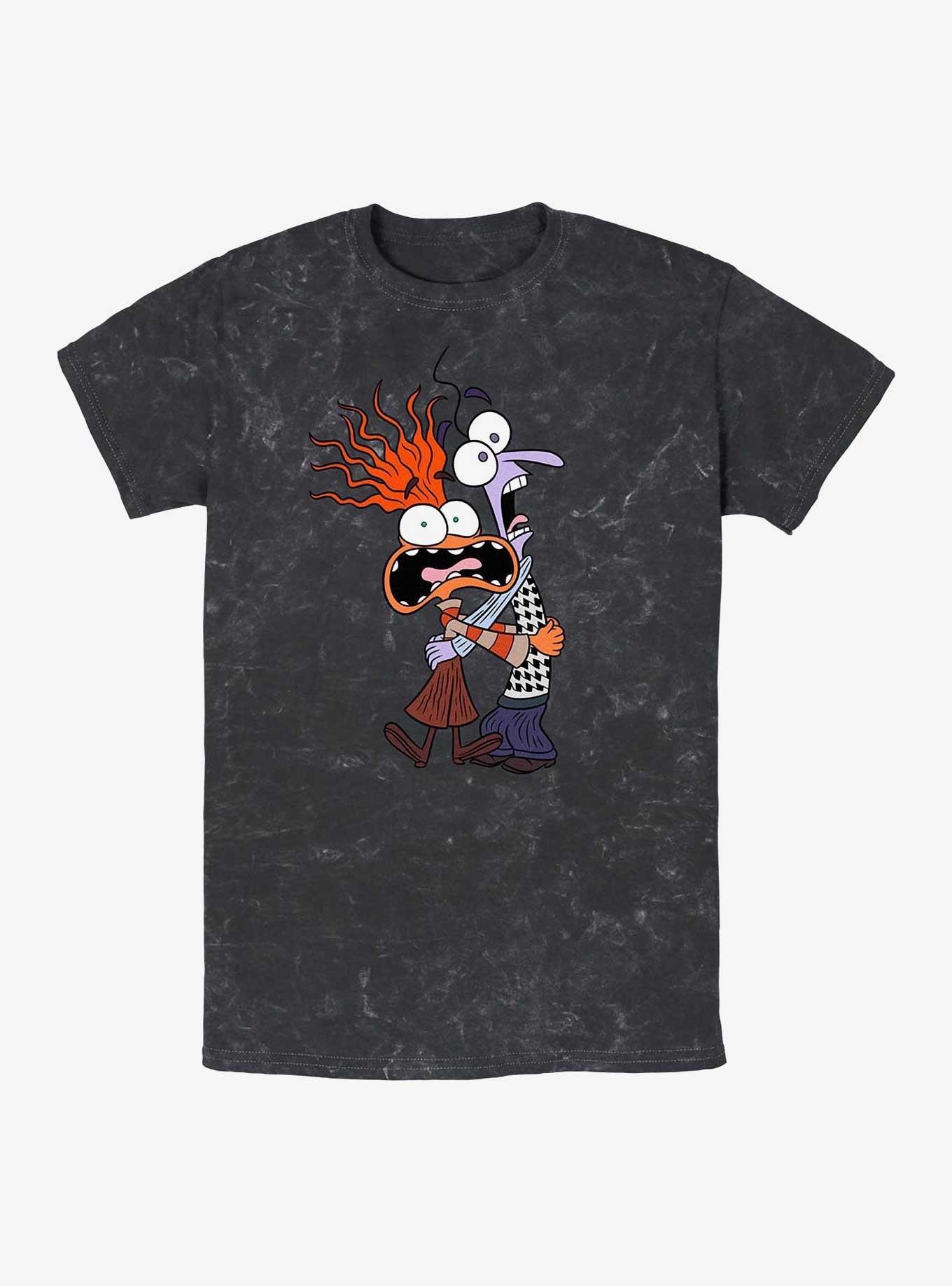NULL Disney Pixar Inside Out 2 Anxiety And Fear Mineral Wash T-Shirt