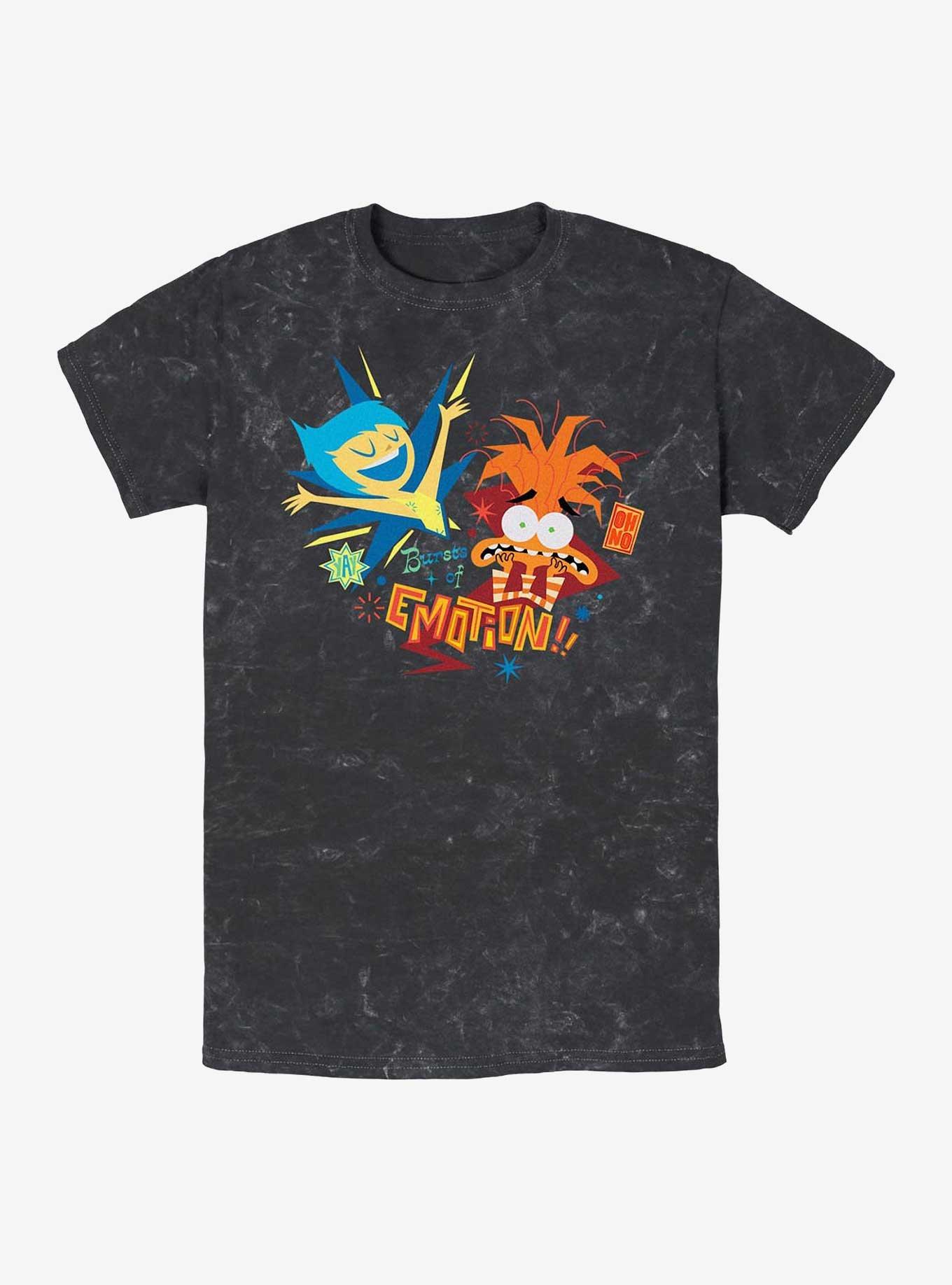 NULL Disney Pixar Inside Out 2 Bursts Of Emotion Mineral Wash T-Shirt