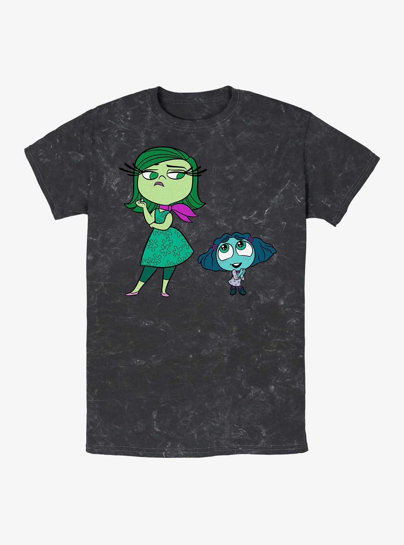 NULL Disney Pixar Inside Out 2 Cute Envy And Disgust Mineral Wash T-Shirt