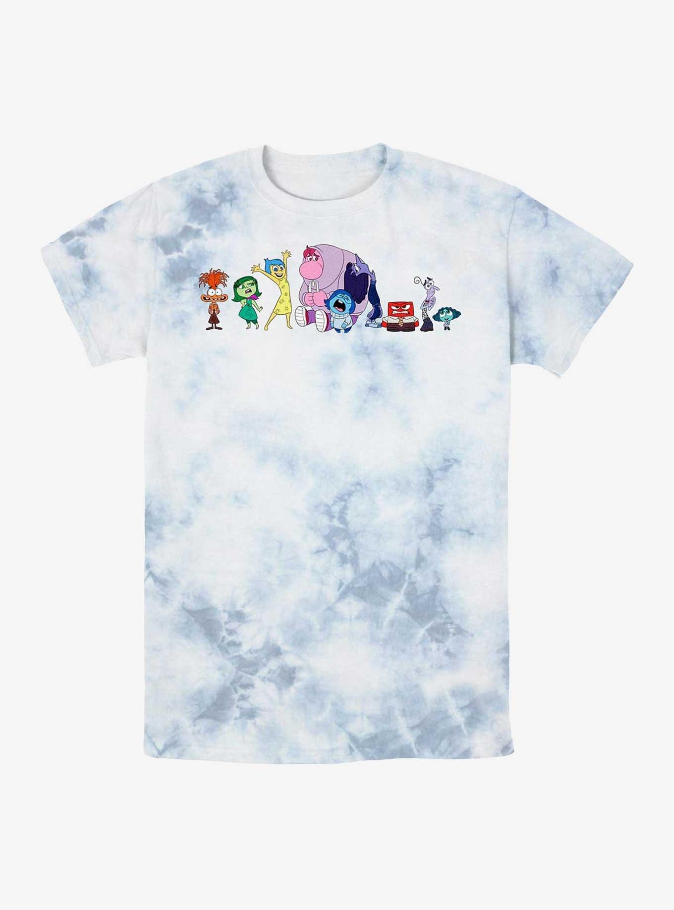NULL Disney Pixar Inside Out 2 All Emotions Tie-Dye T-Shirt