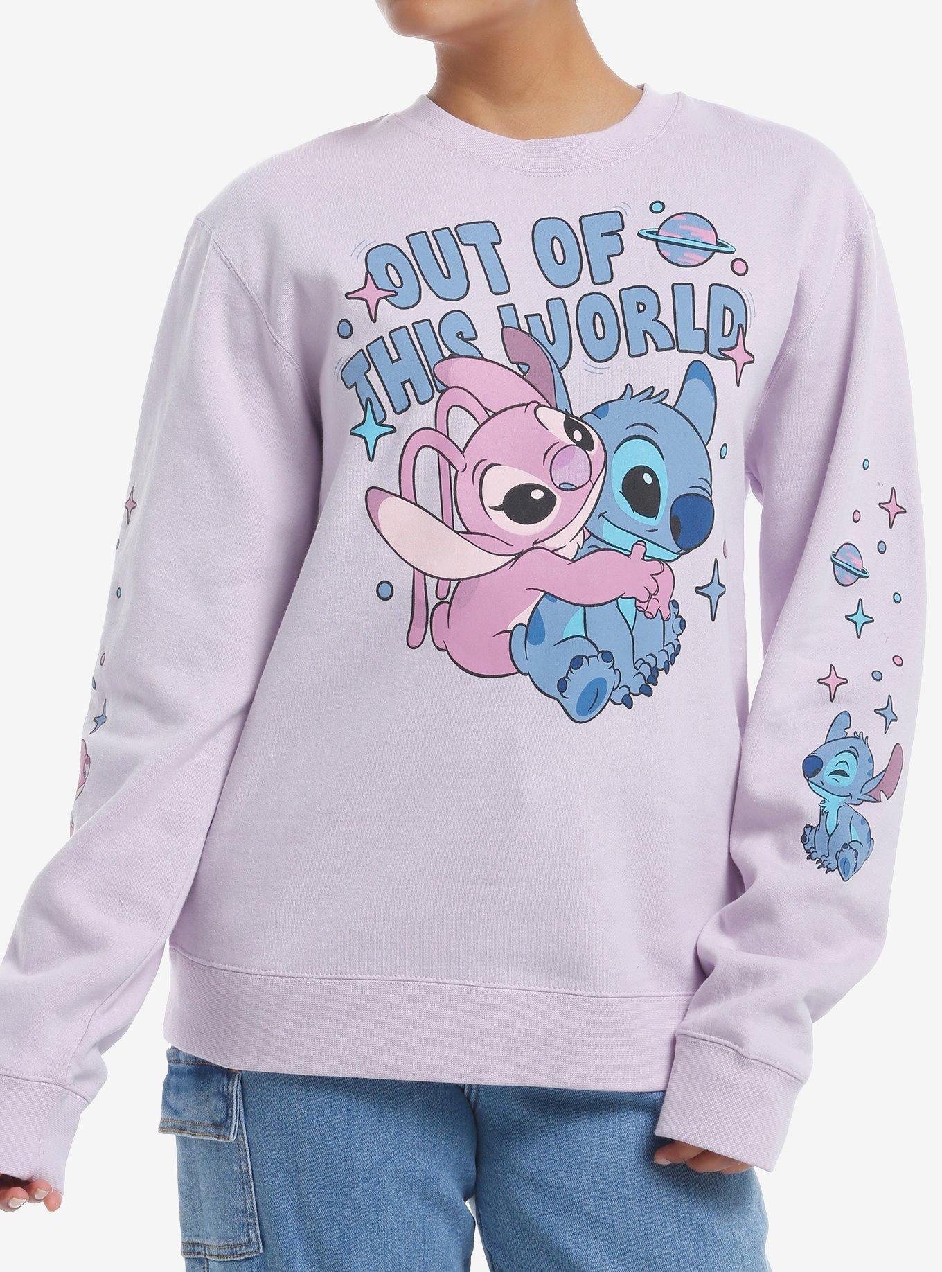 Disney Stitch & Angel Out Of This World Girls Sweatshirt, , hi-res