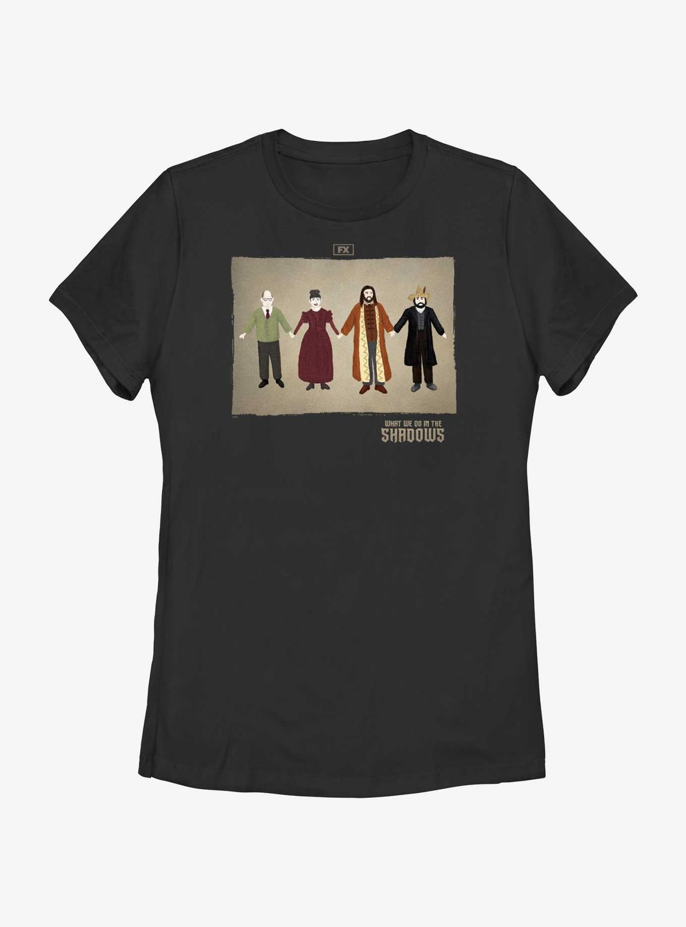 What We Do In The Shadows Painting Group Womens T-Shirt, , hi-res