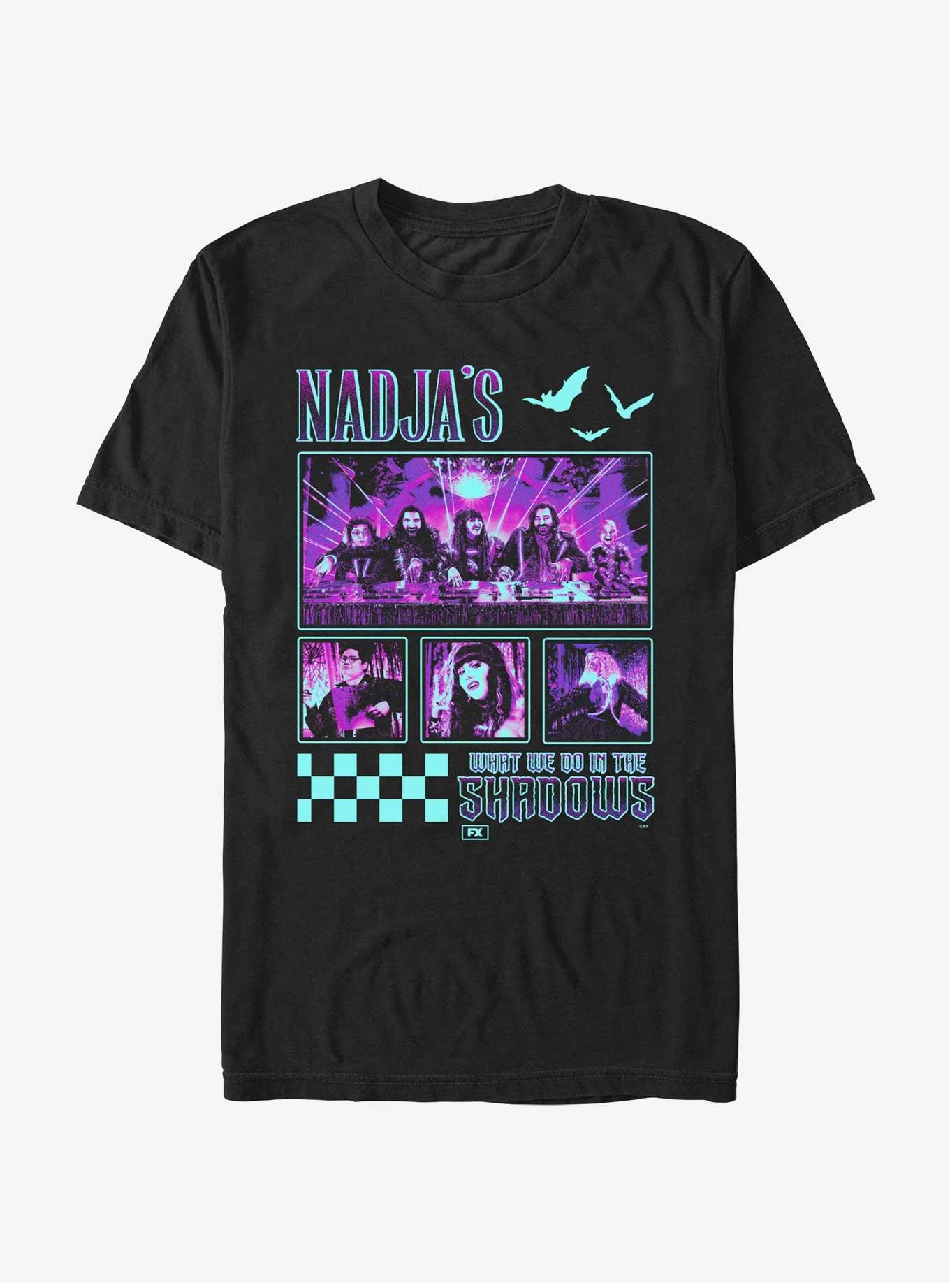 What We Do In The Shadows Nadja'S Infographic T-Shirt, BLACK, hi-res