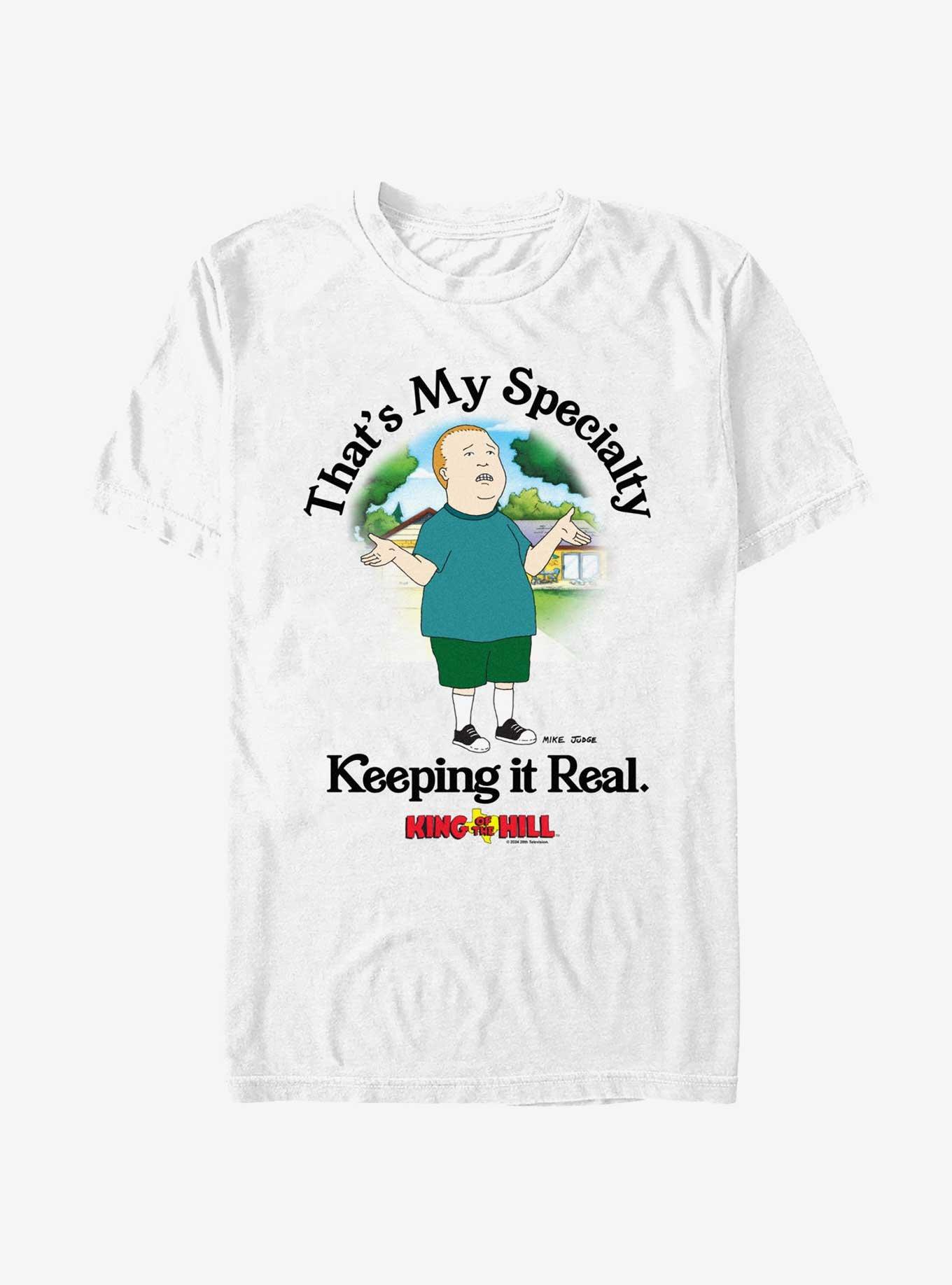 King of the Hill Bobby Quotes T-Shirt, WHITE, hi-res