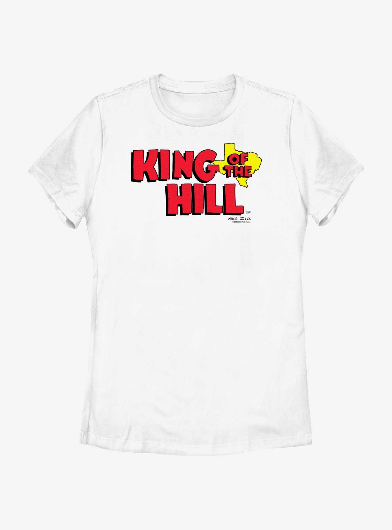 King of the Hill King Of The Hill Logo Womens T-Shirt, WHITE, hi-res