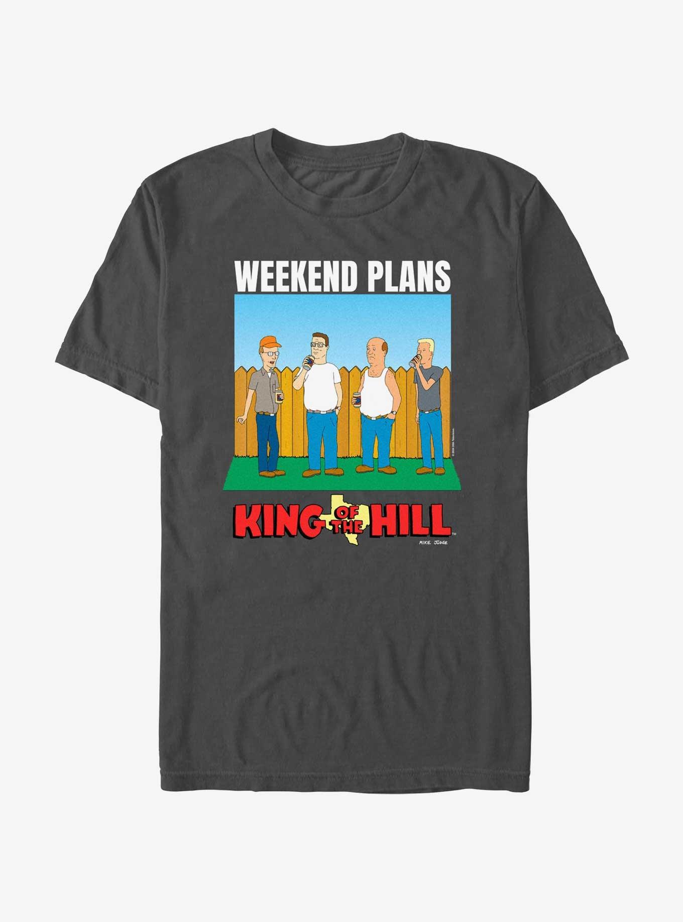 King of the Hill Weekend Plans Alt T-Shirt, , hi-res