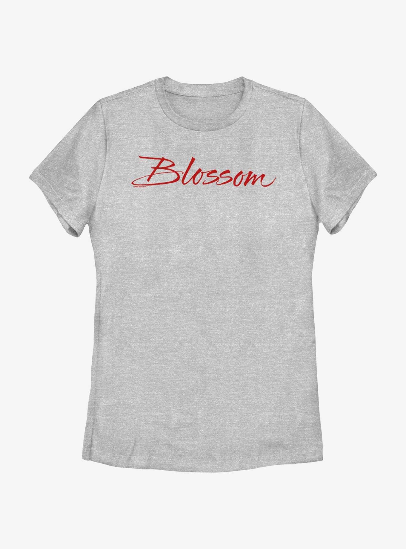 Blossom Blossom Logo Womens T-Shirt, ATH HTR, hi-res