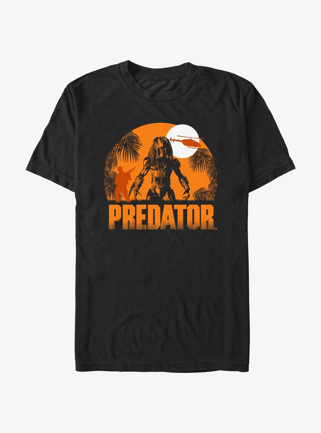 Alien Predator Haunt T-Shirt, BLACK, hi-res