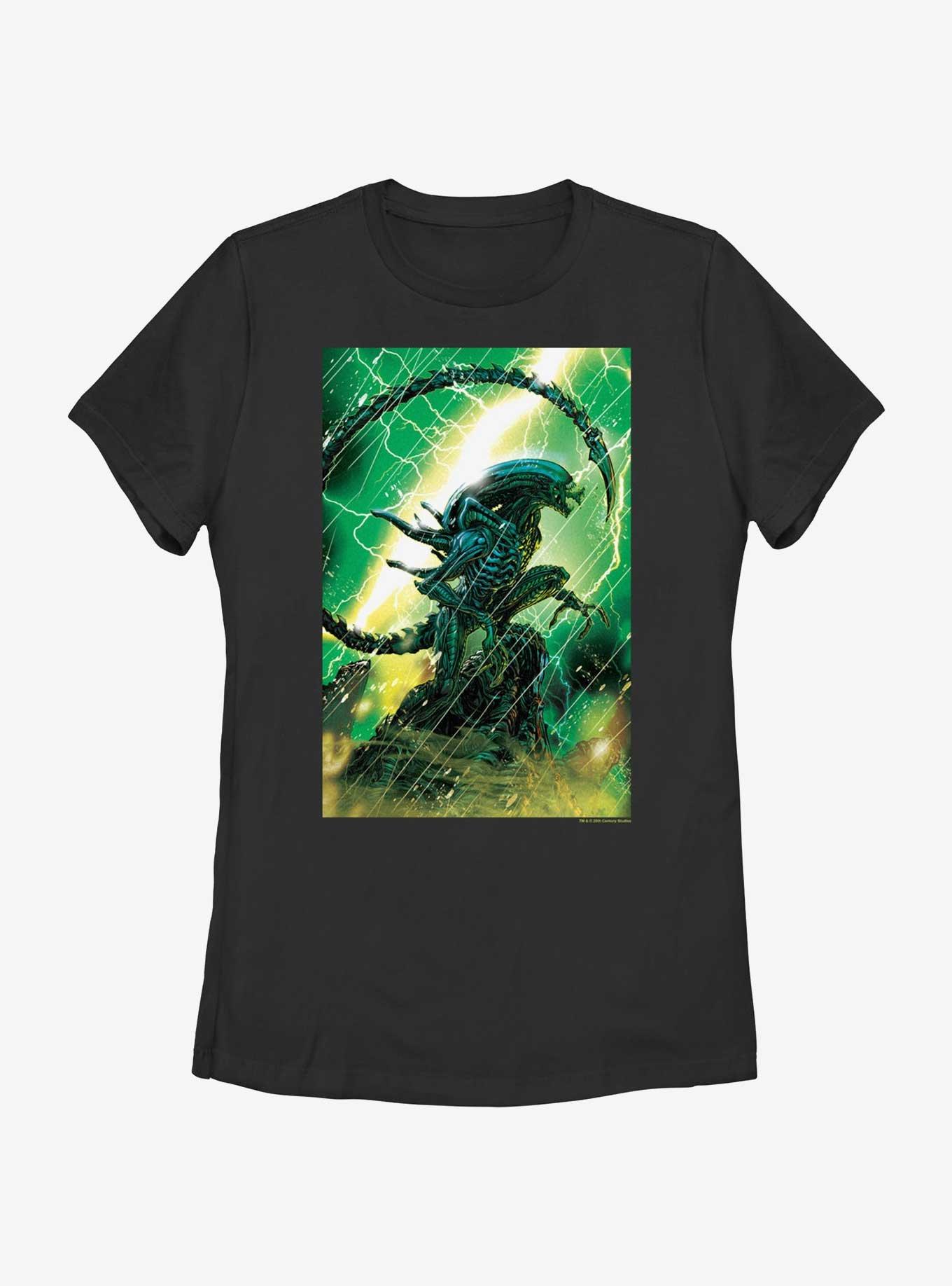 Alien Xenomorph Green Storm Womens T-Shirt, , hi-res