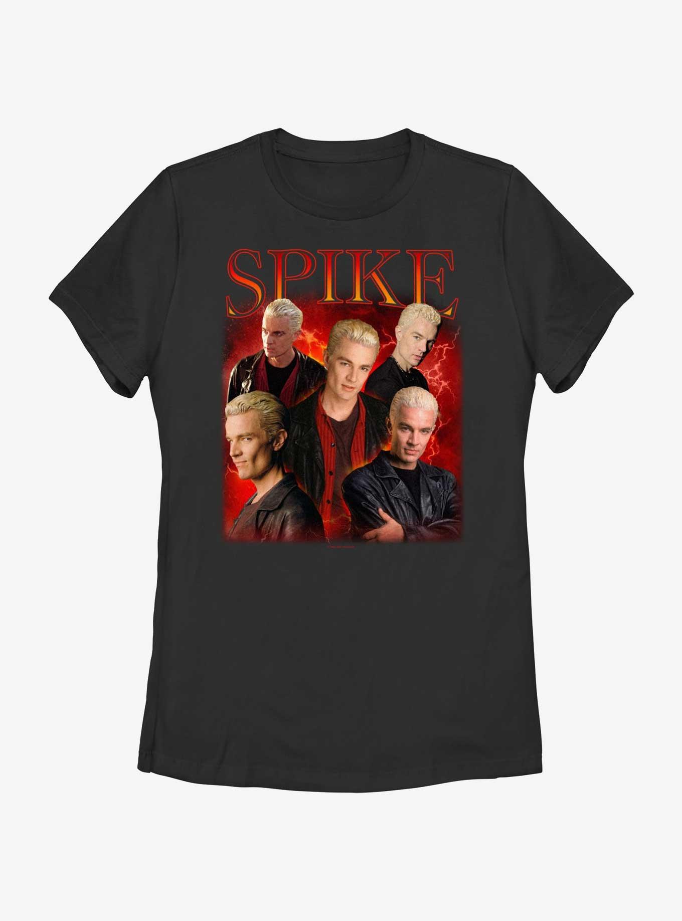 Buffy The Vampire Slayer Spike Y2K Montage Womens T-Shirt, , hi-res