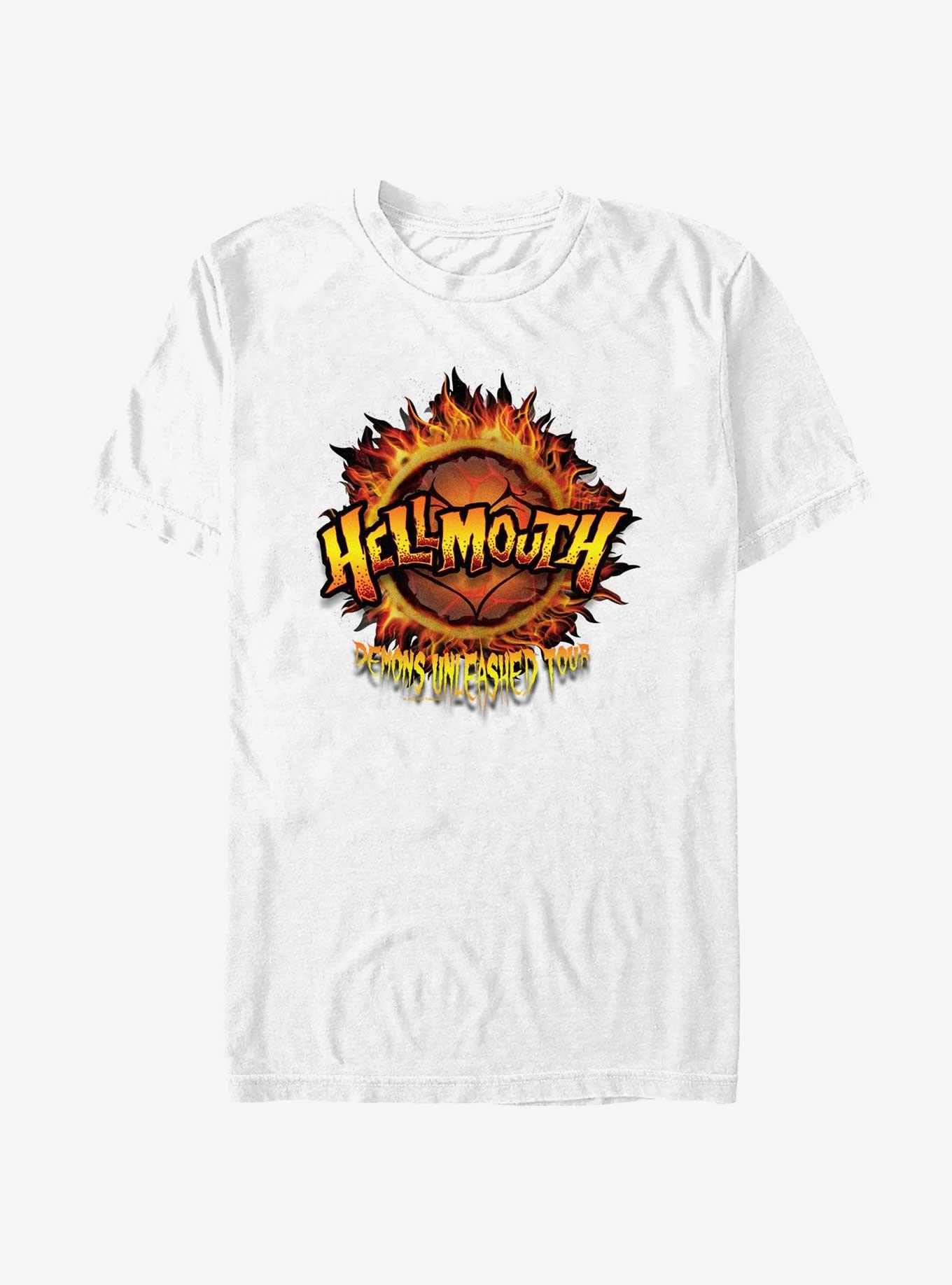 Buffy The Vampire Slayer Hell Mouth Demons Unleashed T-Shirt, WHITE, hi-res