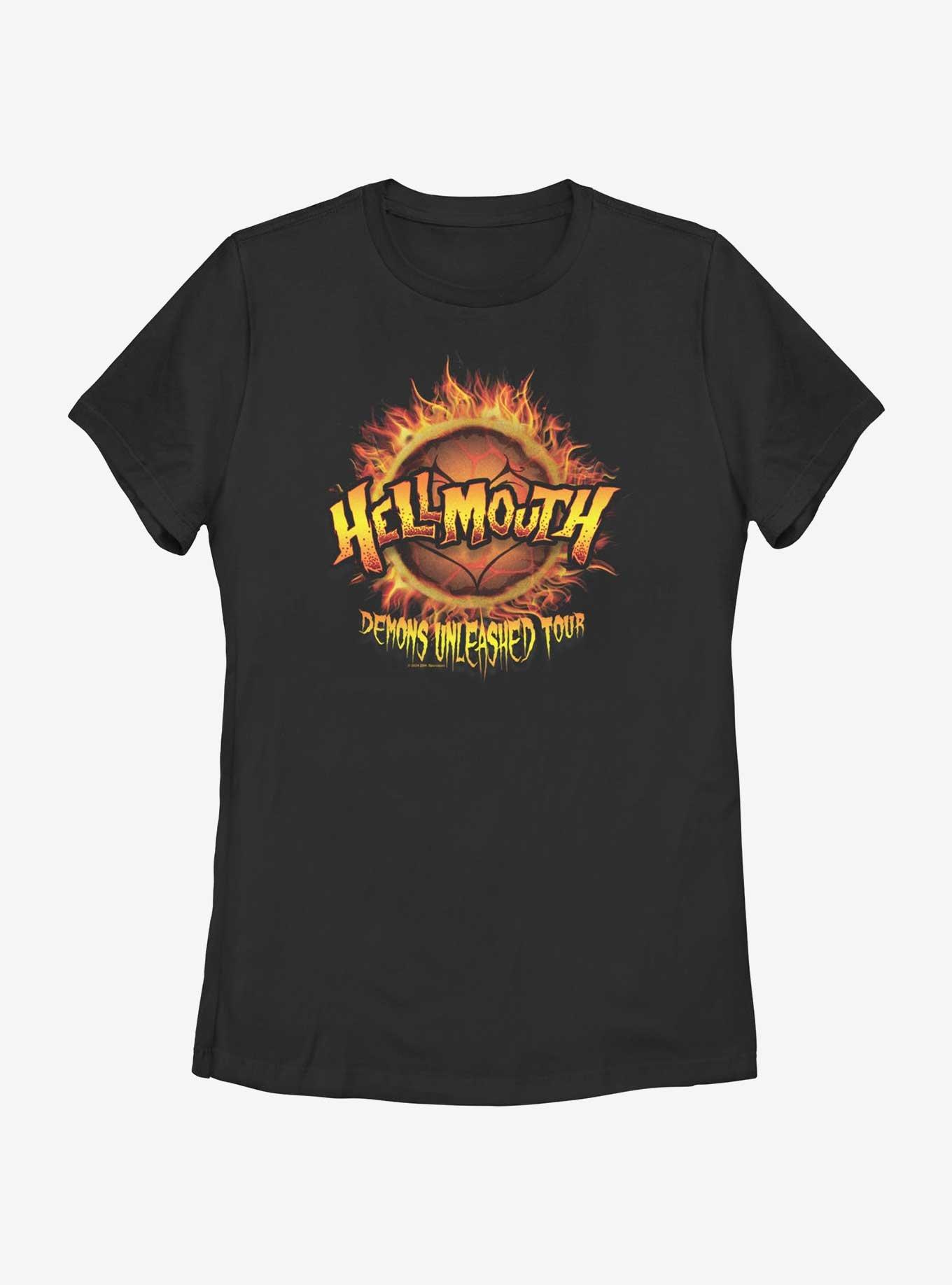 Buffy The Vampire Slayer Hell Mouth Demons Unleashed Womens T-Shirt, BLACK, hi-res