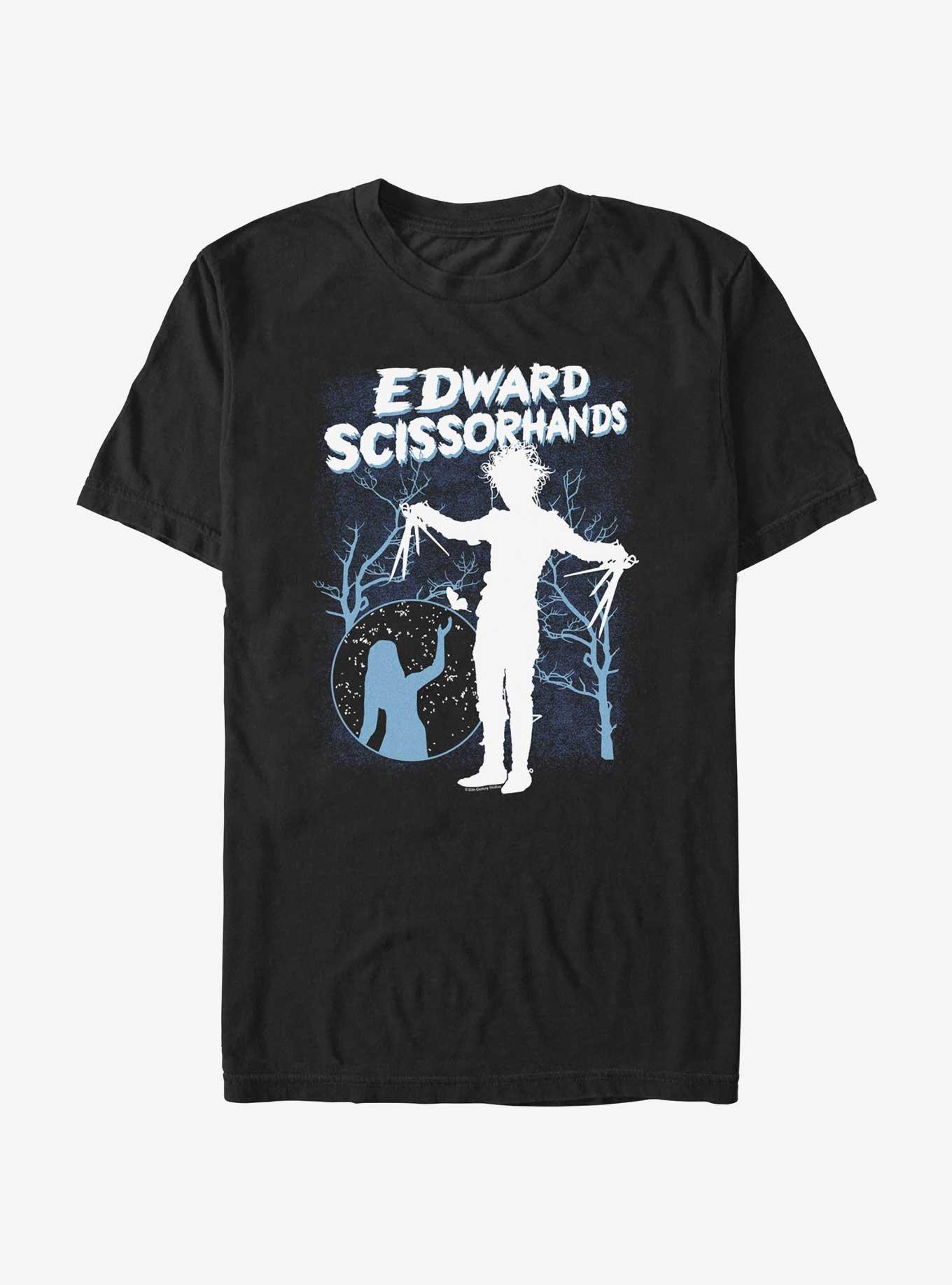 Edward Scissorhands Comic Cover Scissorhands T-Shirt, BLACK, hi-res