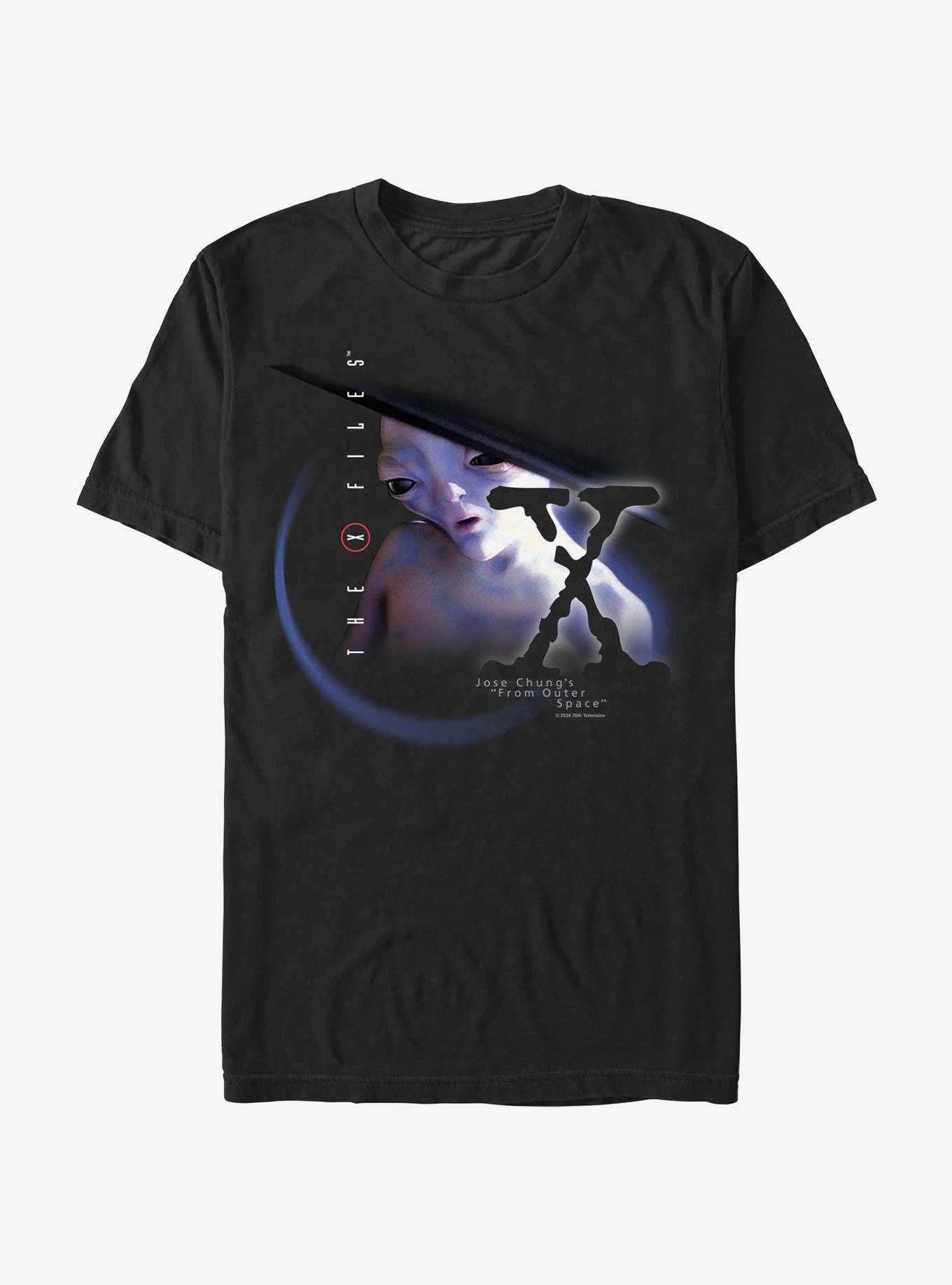 X-Files From Outer Space T-Shirt, BLACK, hi-res