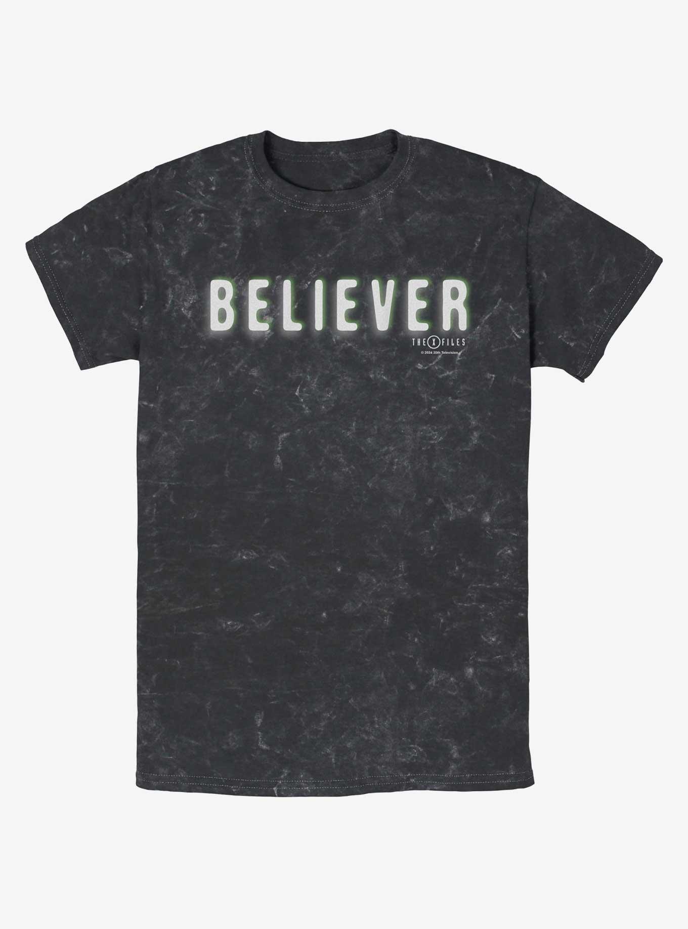 X-Files Believer Mineral Wash T-Shirt, , hi-res