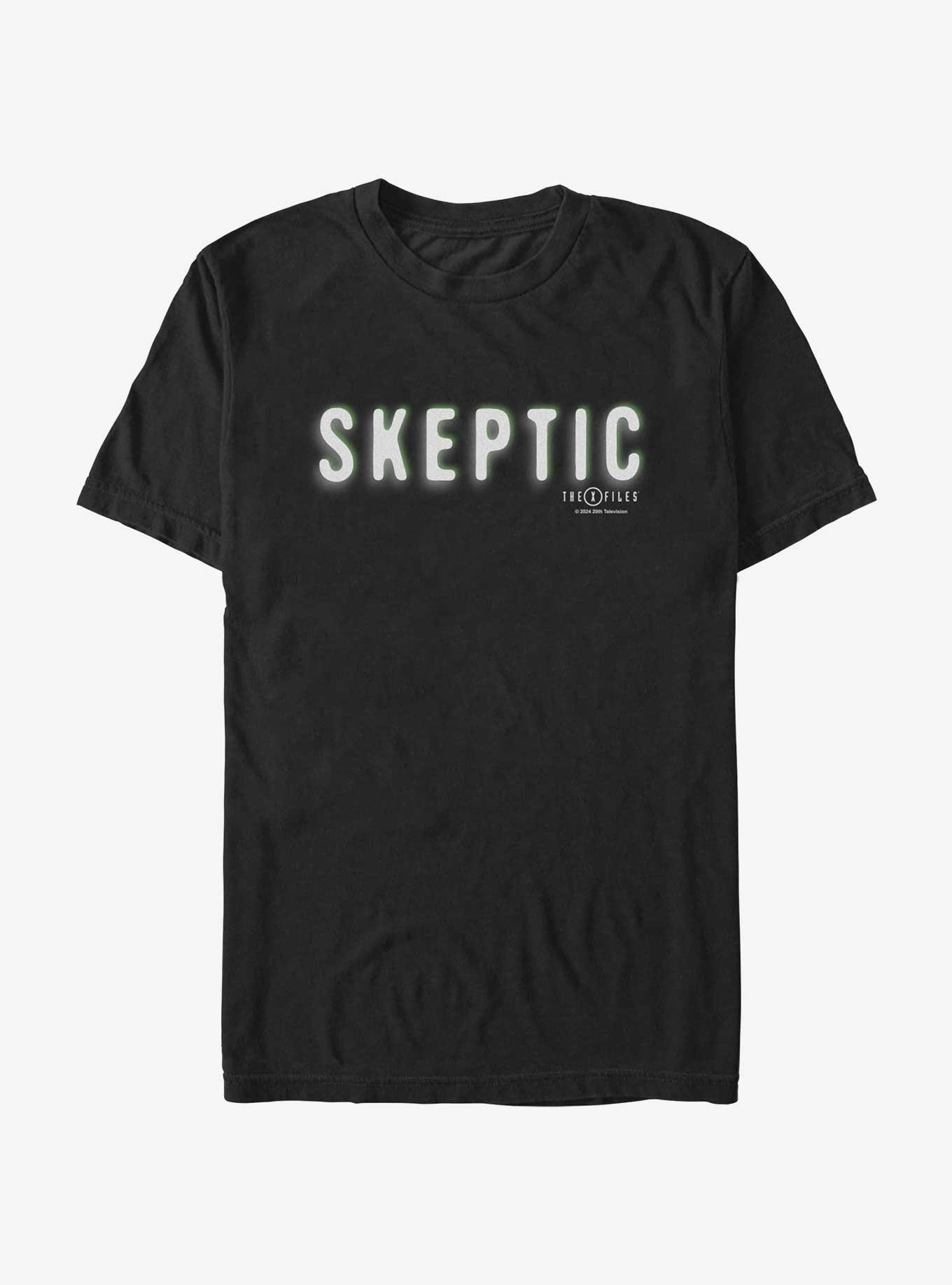 X-Files Skeptic T-Shirt, BLACK, hi-res