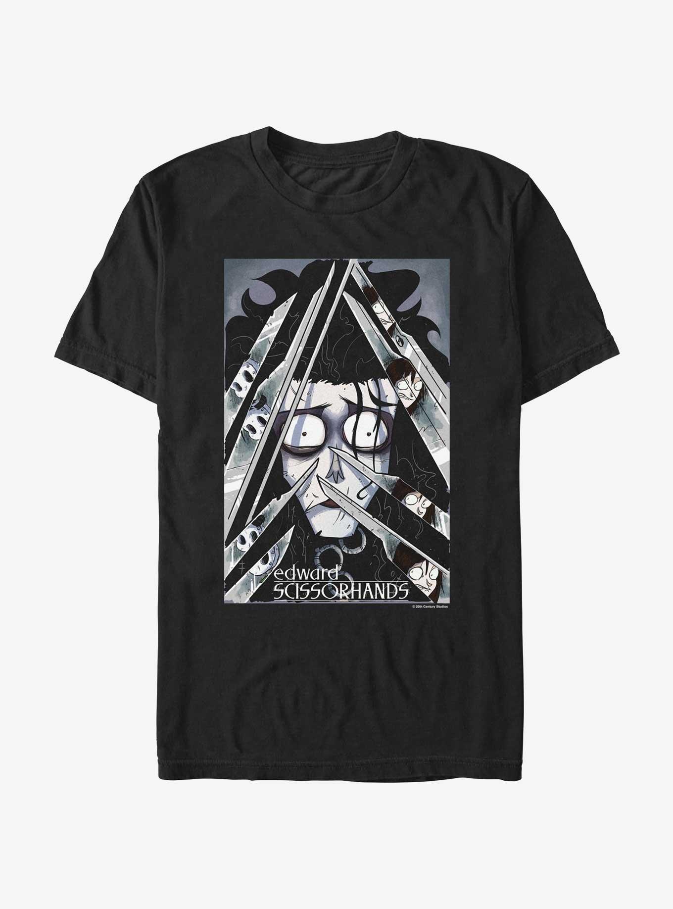 Edward Scissorhands Edward Portrait T-Shirt, , hi-res