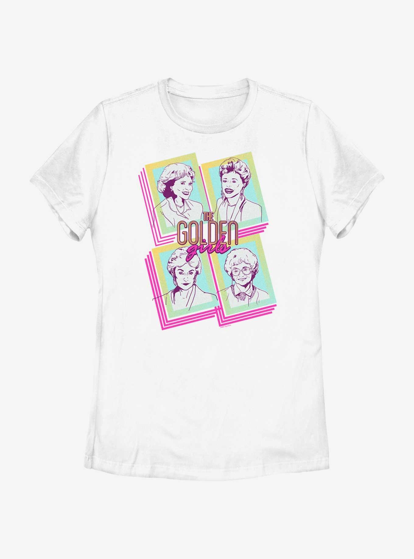 Golden Girls Golden Girls Retro Boxed Womens T-Shirt, WHITE, hi-res