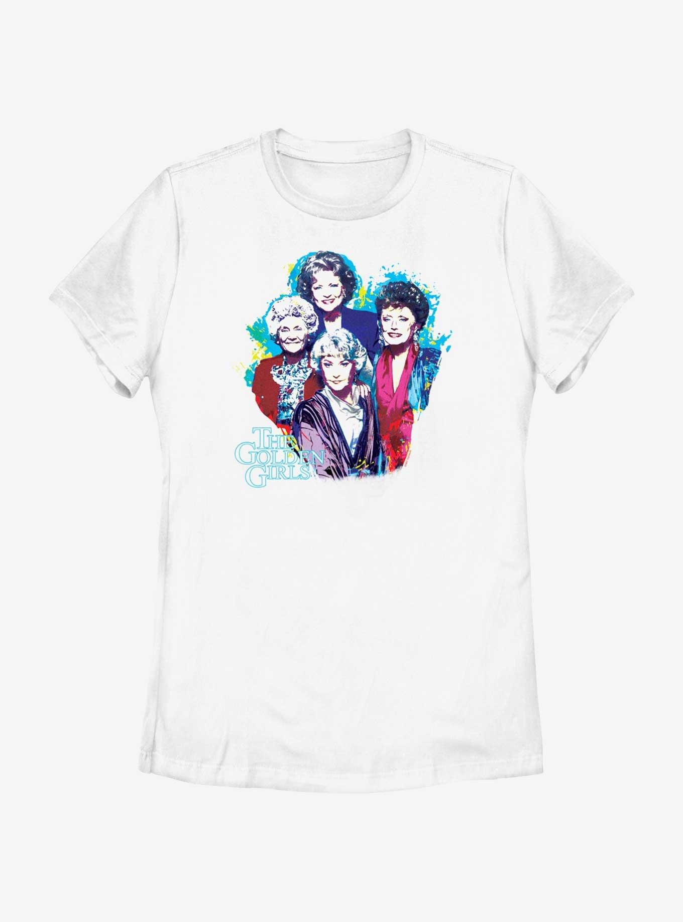 Golden Girls Golden Girls Paint Womens T-Shirt, , hi-res