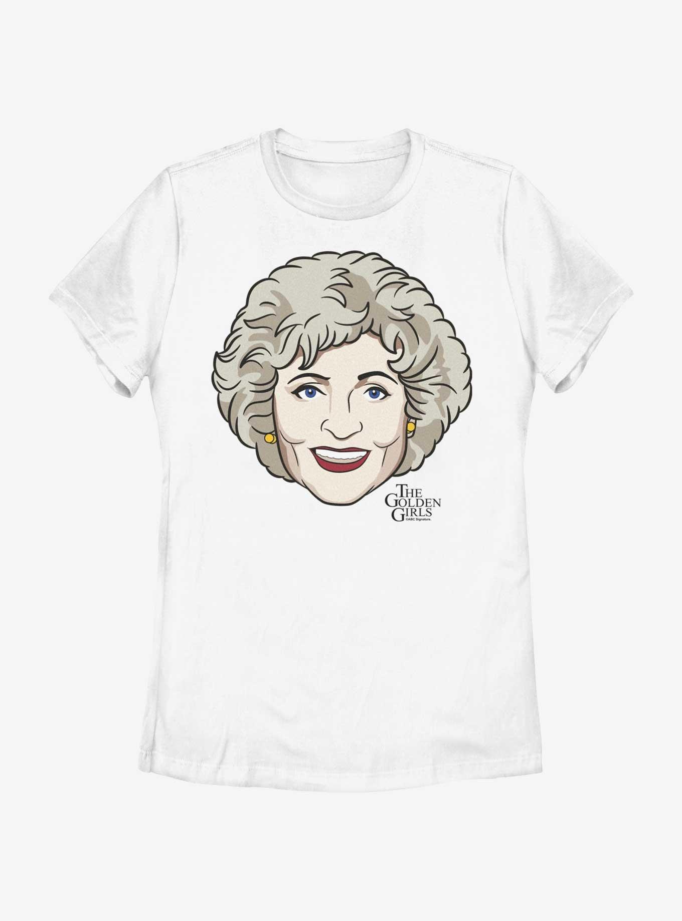 Golden Girls Rose Bigface Womens T-Shirt, , hi-res