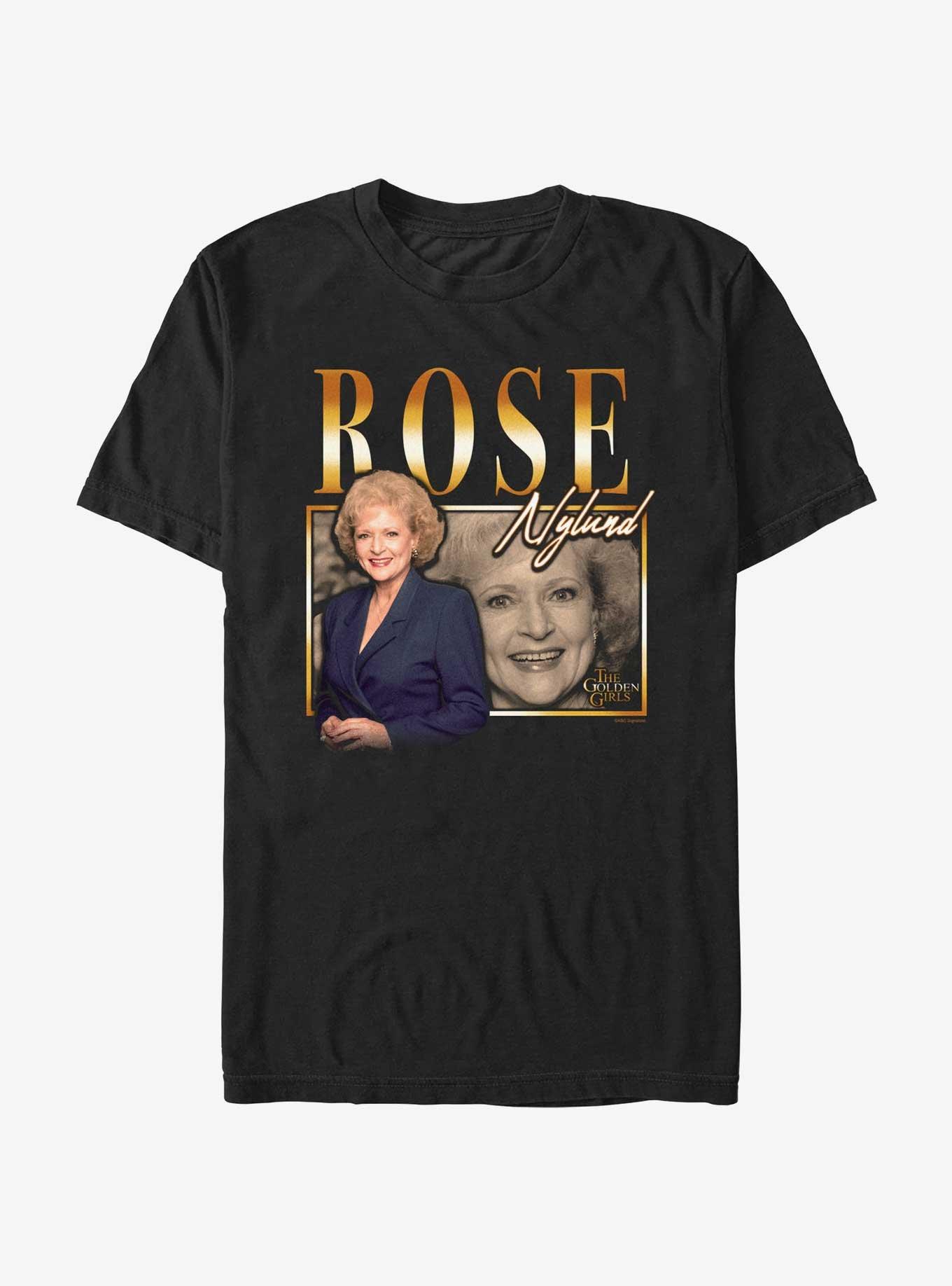 Golden Girls Rose 90S Boxup T-Shirt, , hi-res