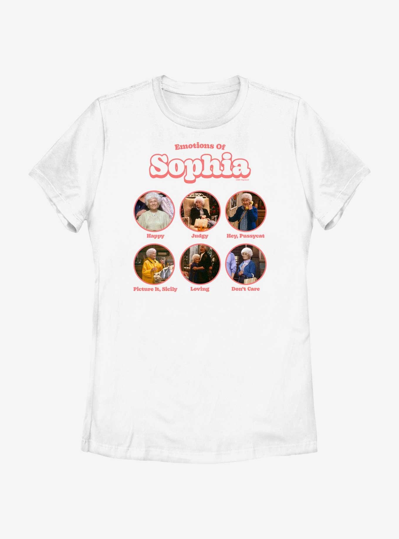 Golden Girls Emotions Of Sophia Womens T-Shirt, WHITE, hi-res