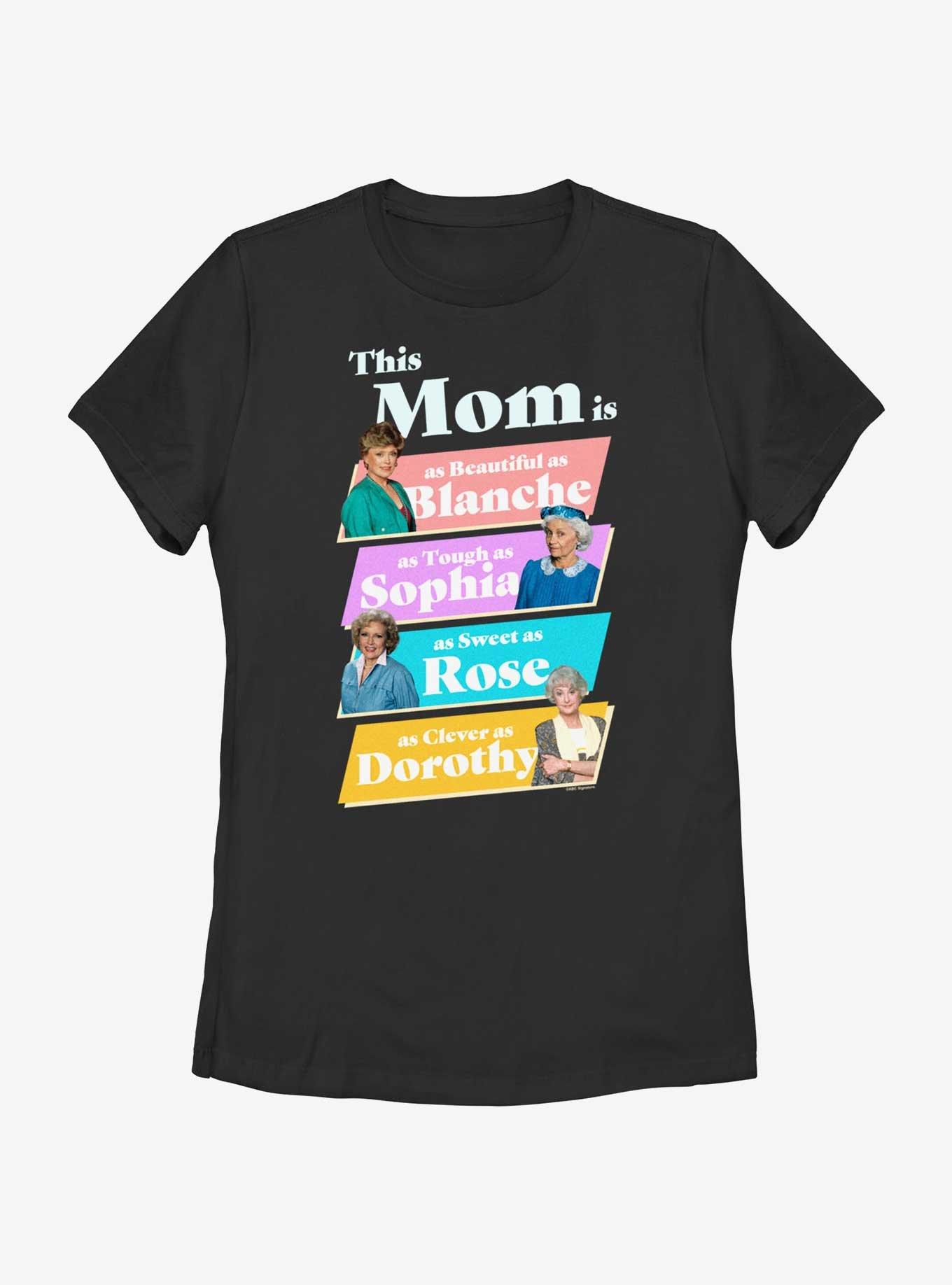 Golden Girls Mom Is Golden Girl Womens T-Shirt, , hi-res