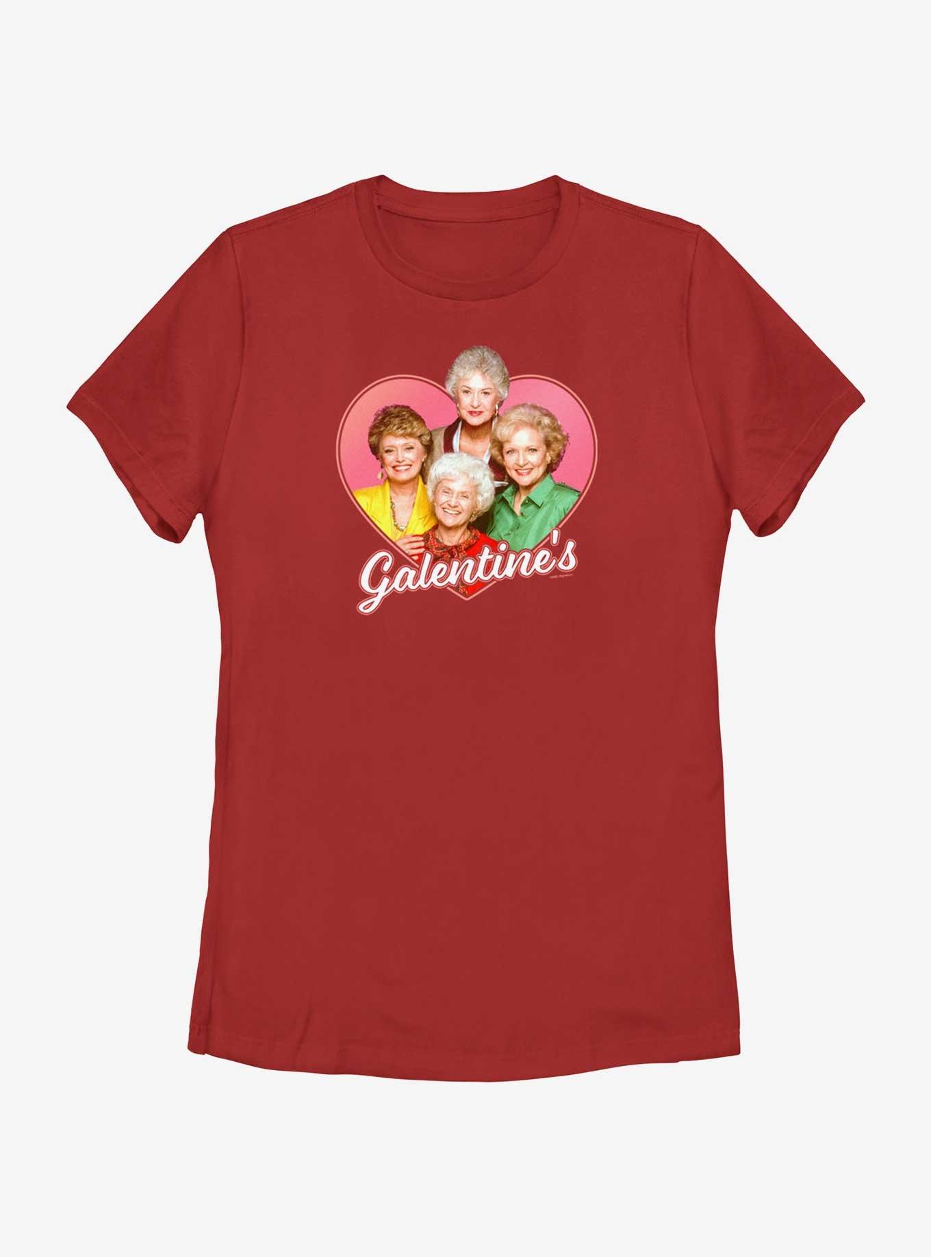 Golden Girls Galentine'S Womens T-Shirt, RED, hi-res