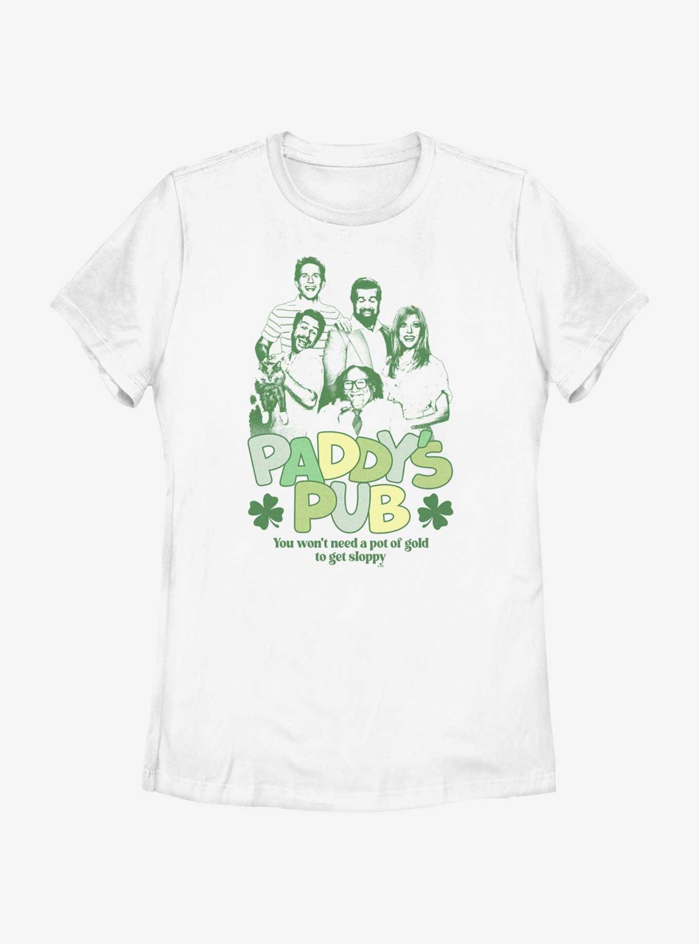 It's Always Sunny In Philadelphia Sloppy Group Womens T-Shirt, WHITE, hi-res