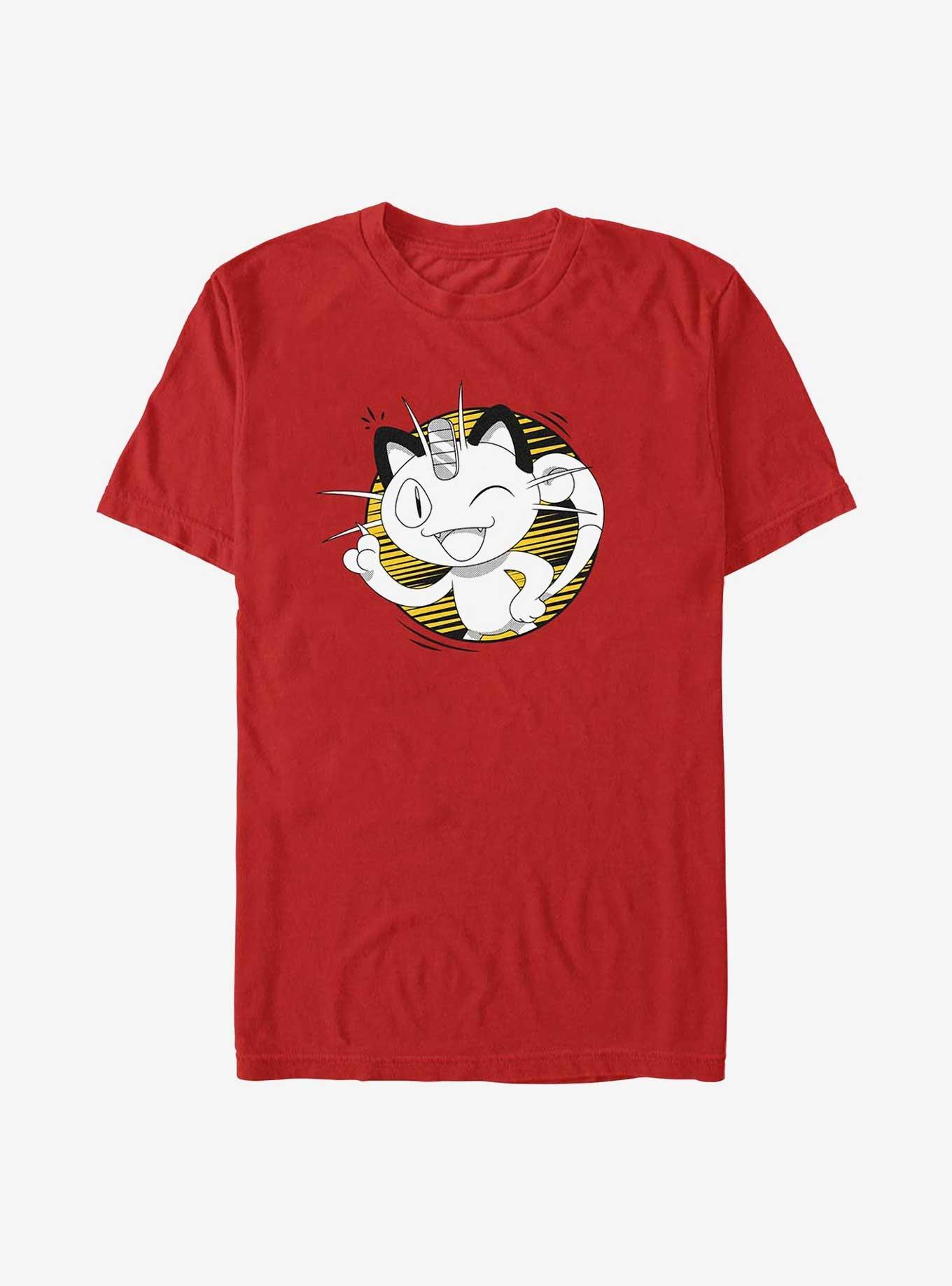 Pokemon Meowth Wink T-Shirt, , hi-res