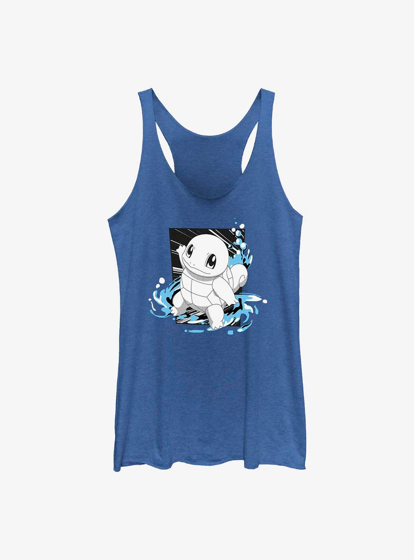 Pokemon Squirtle Splash Girls Tank, ROY HTR, hi-res