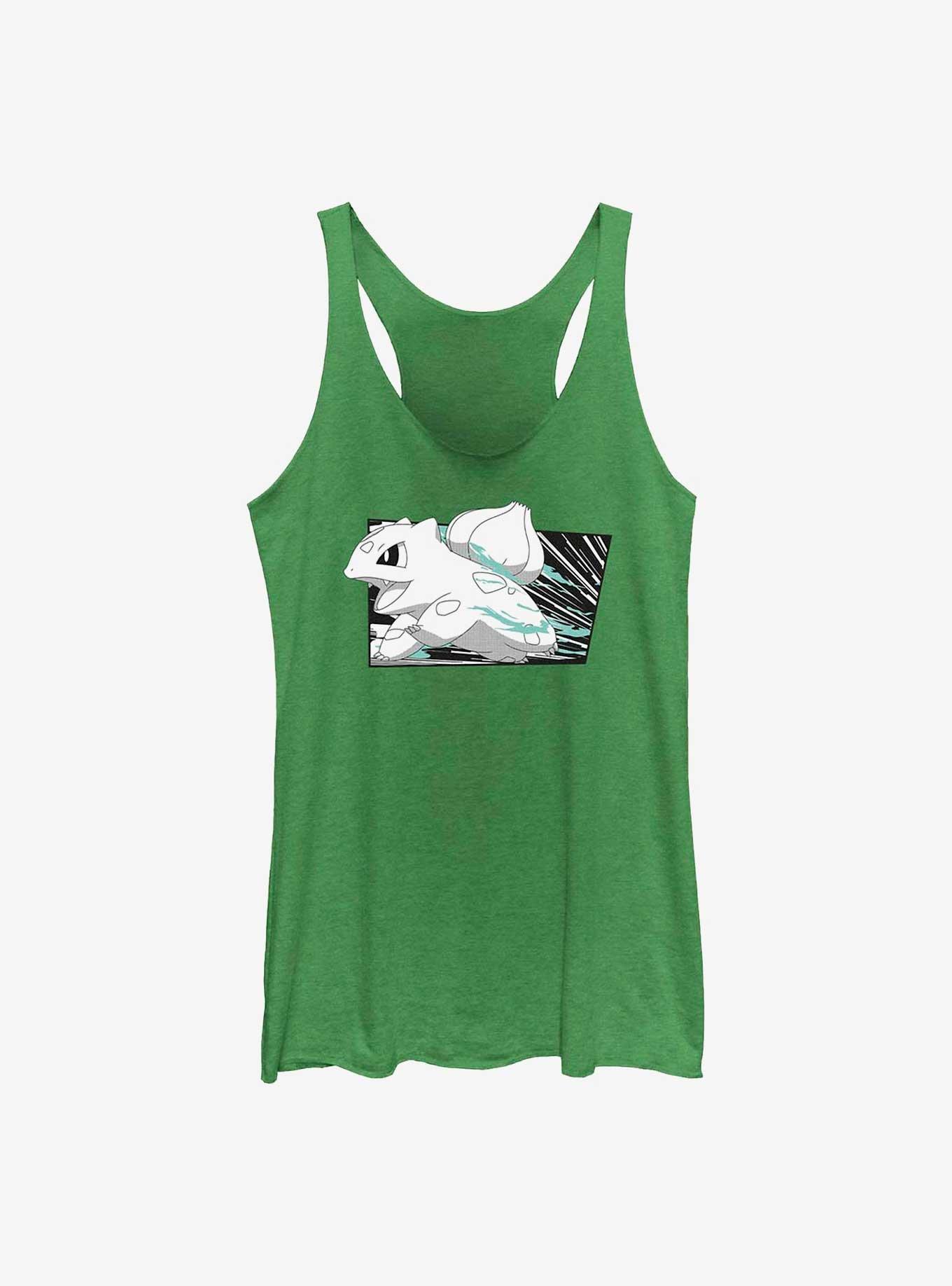 Pokemon Bulbasaur Run Girls Tank, ENVY, hi-res