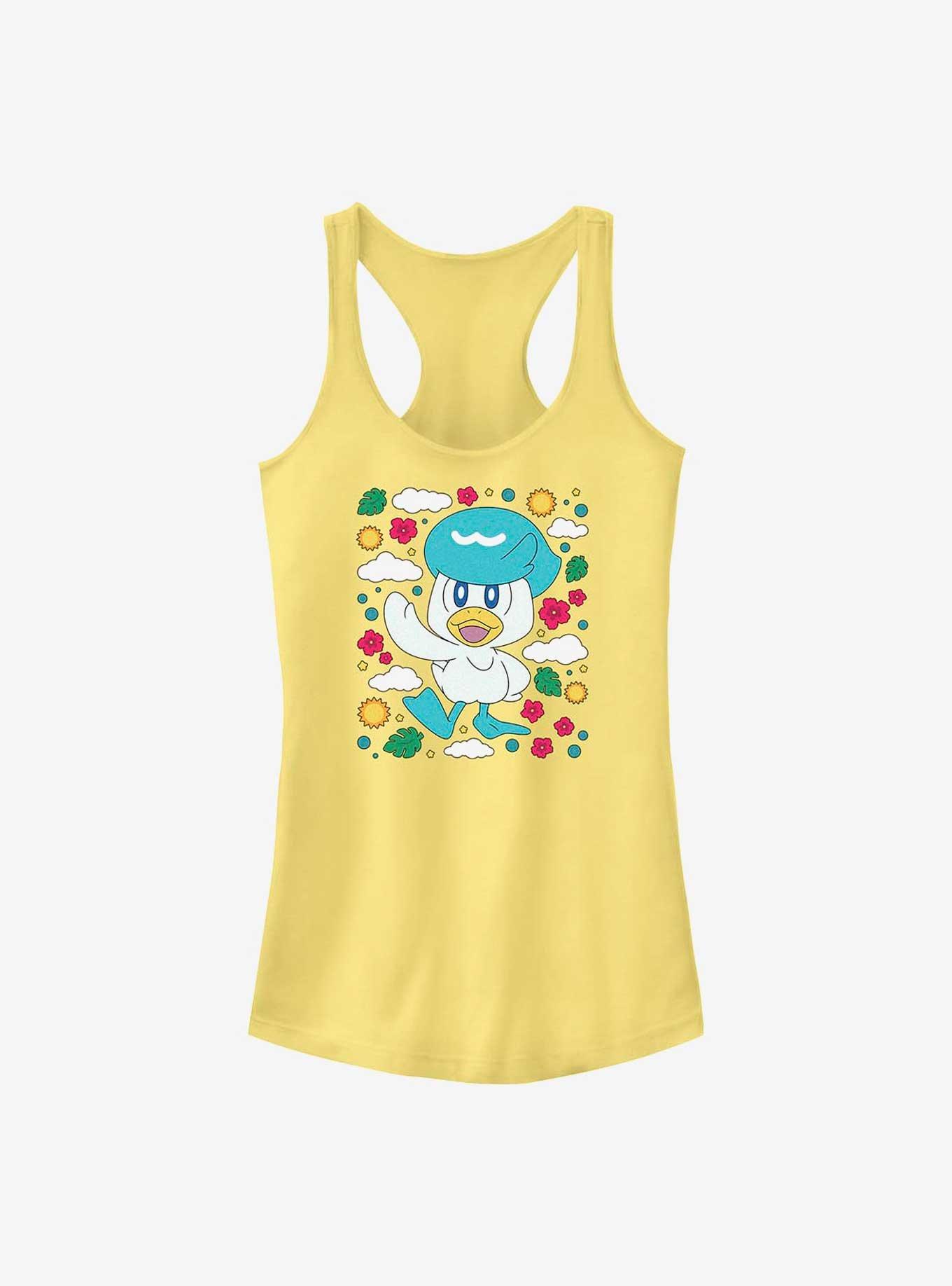 Pokemon Quaxly Iconic Girls Tank, BANANA, hi-res