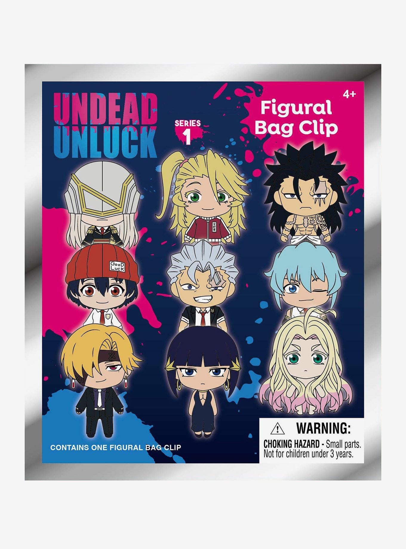 Undead Unluck Characters Blind Bag Figural Bag Clip, , hi-res