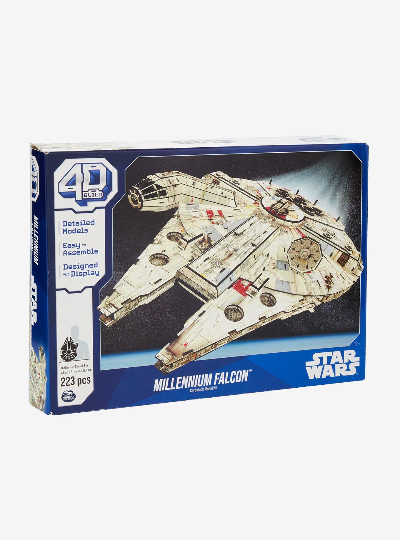 4D Build Star Wars Millennium Falcon 3D Puzzle Model Kit, , hi-res