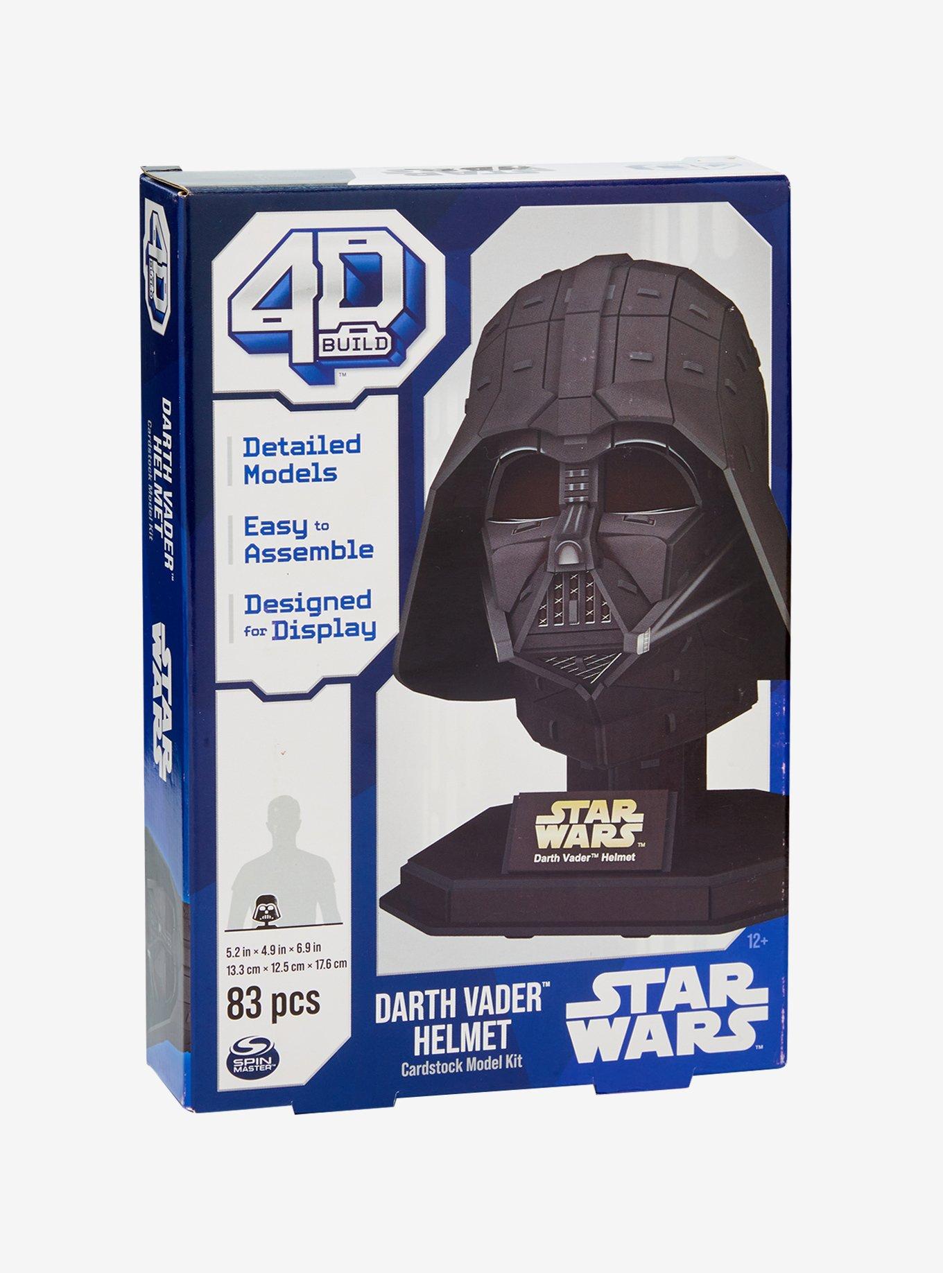 4D Build Star Wars Darth Vader Helmet 3D Puzzle Model Kit, , hi-res