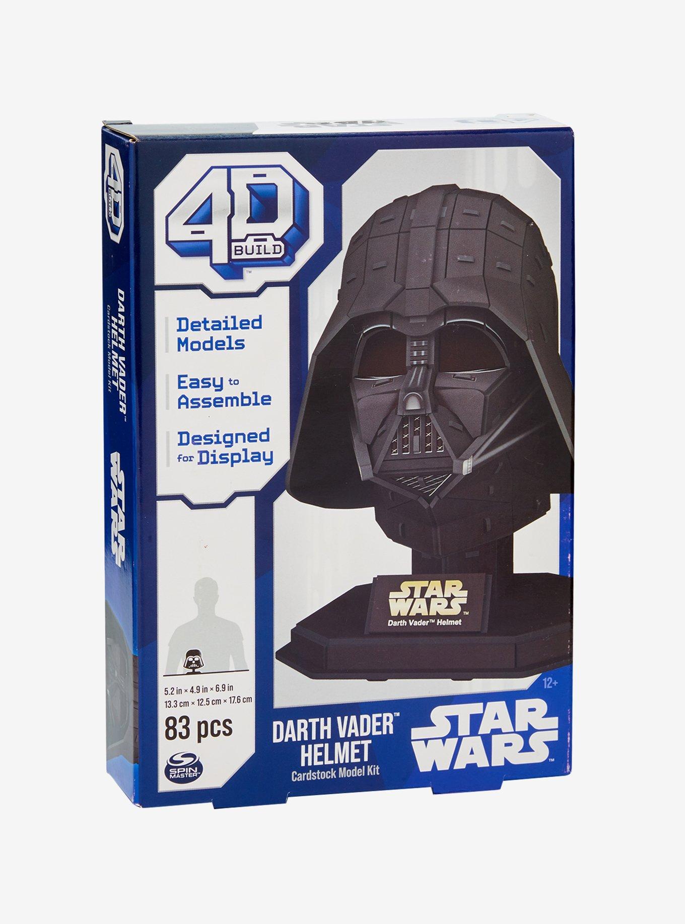 4D Build Star Wars Darth Vader Helmet 3D Puzzle Model Kit 