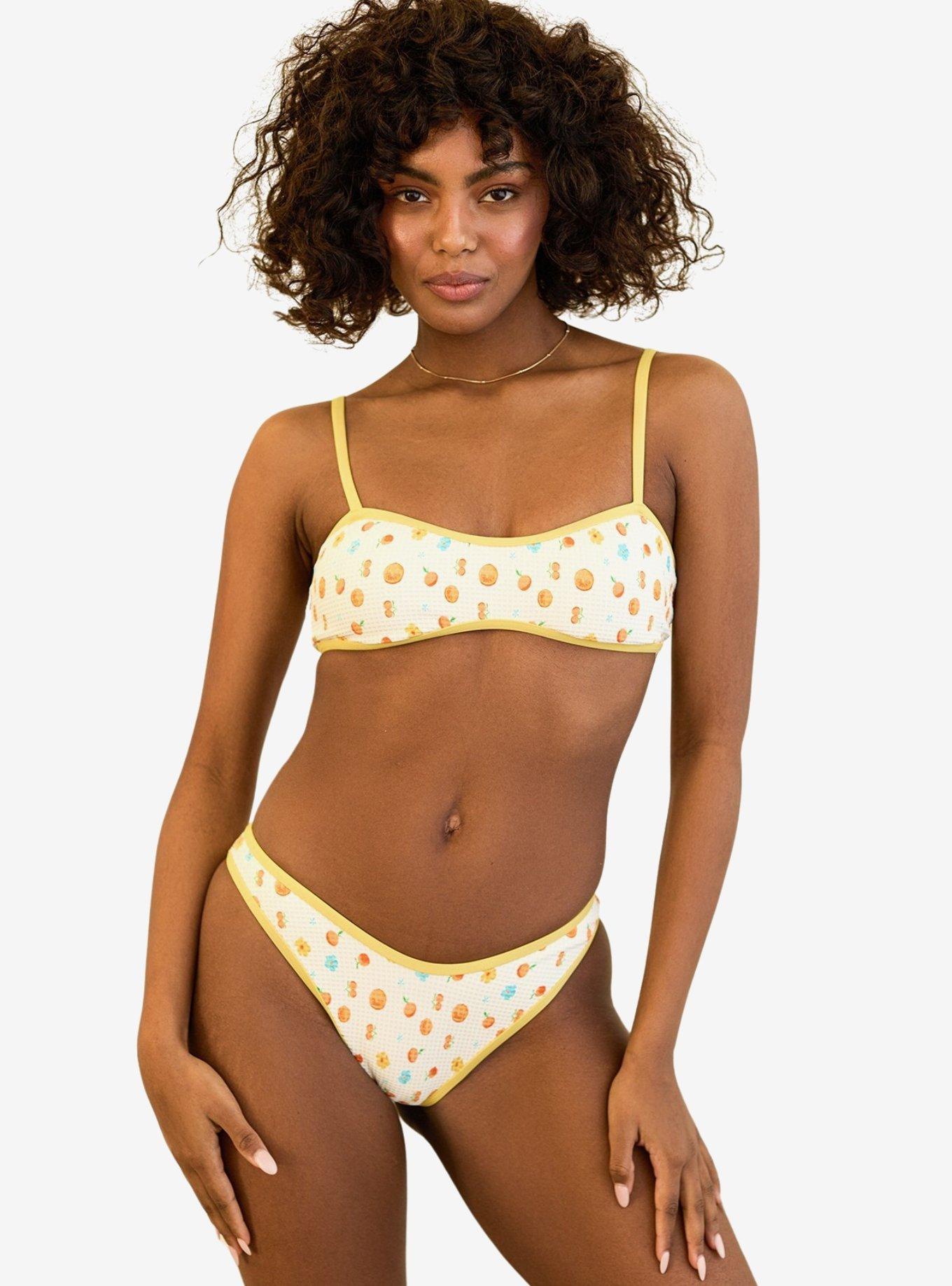 Dippin' Daisy's Blair Scoop Neck Swim Top Clementine, , hi-res