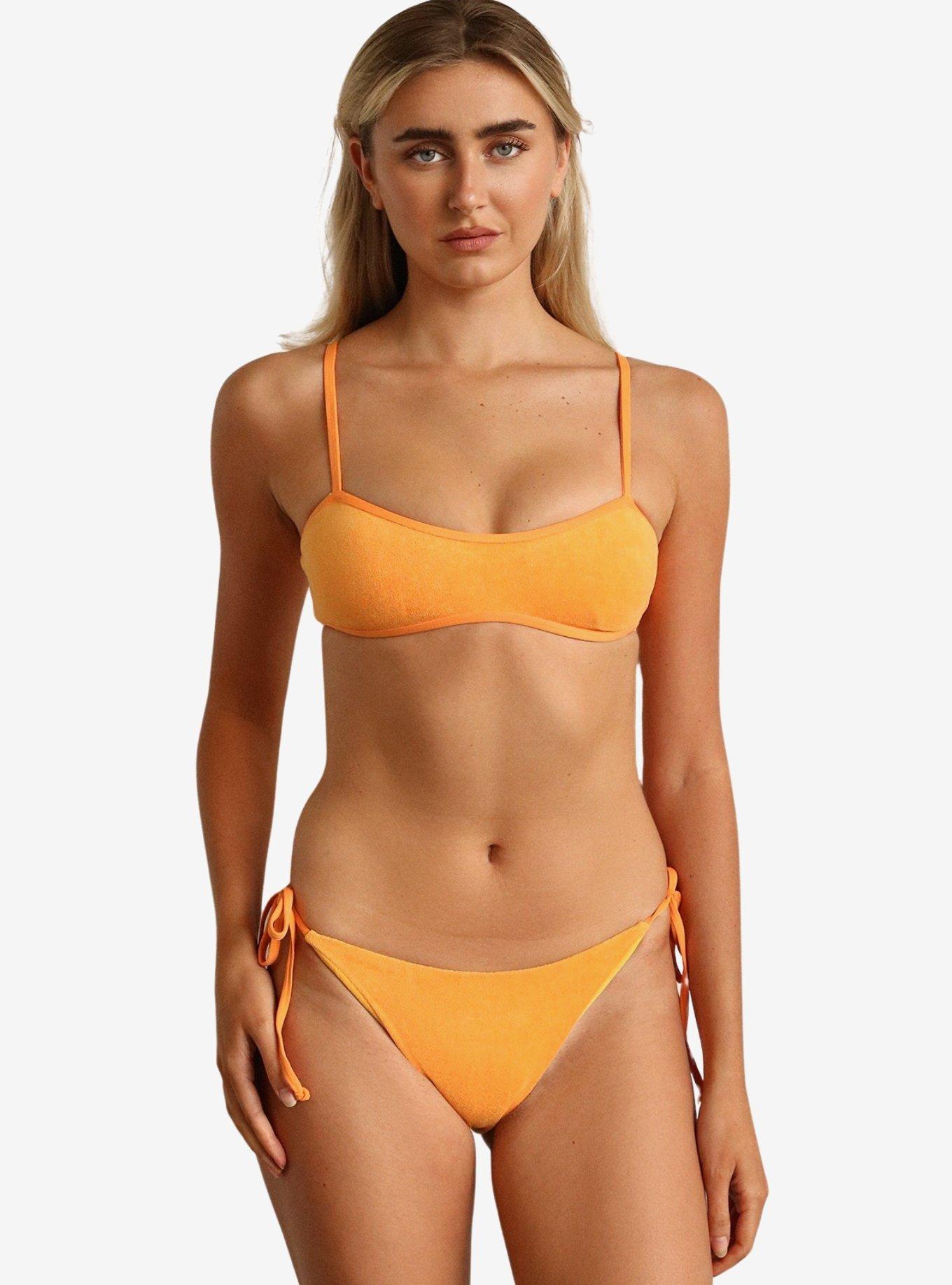 Dippin' Daisy's Mia Cheeky Swim Bottom Kumquat Terry, , hi-res
