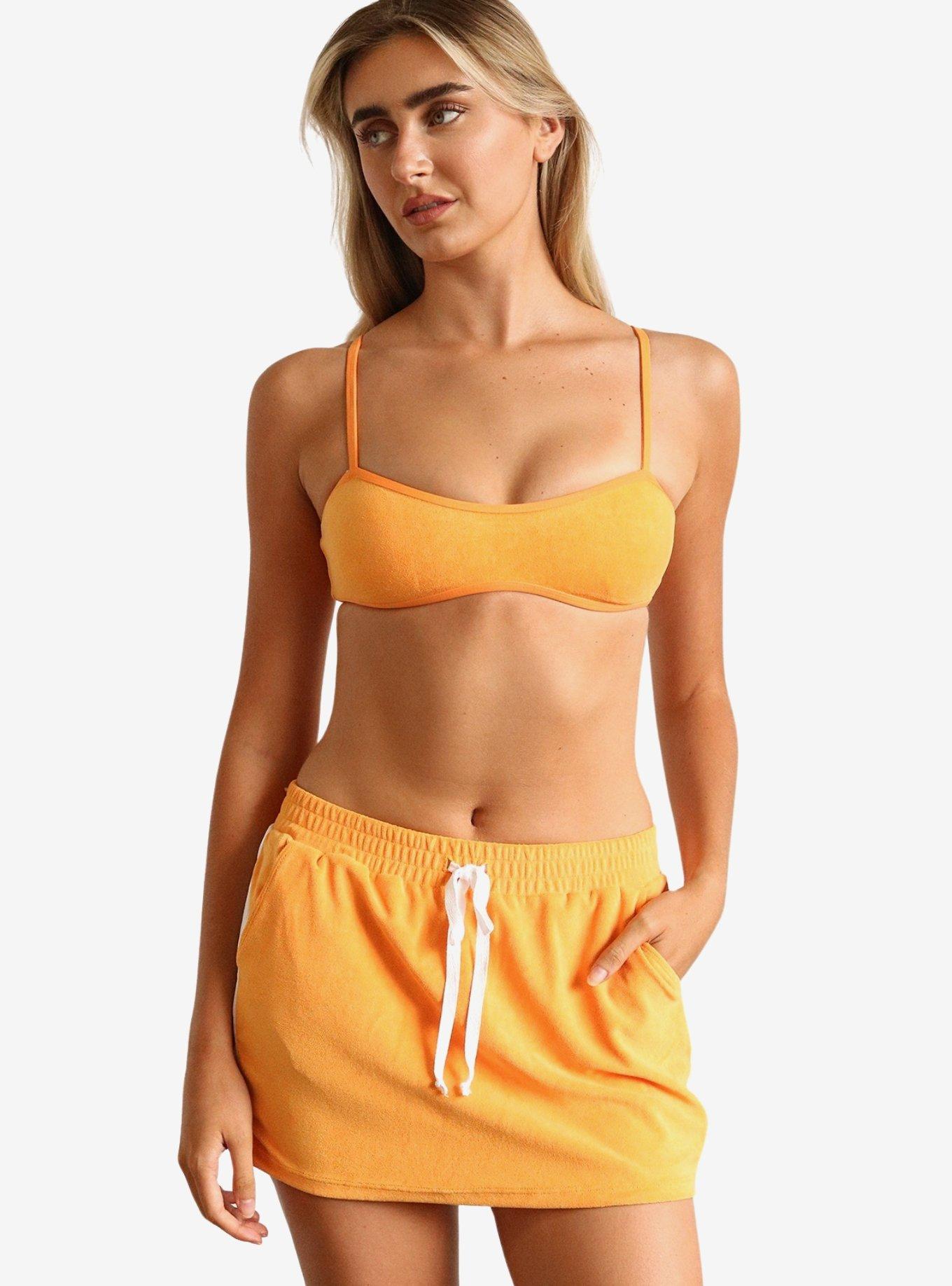 Dippin' Daisy's Blair Scoop Neck Swim Top Kumquat Terry, , hi-res