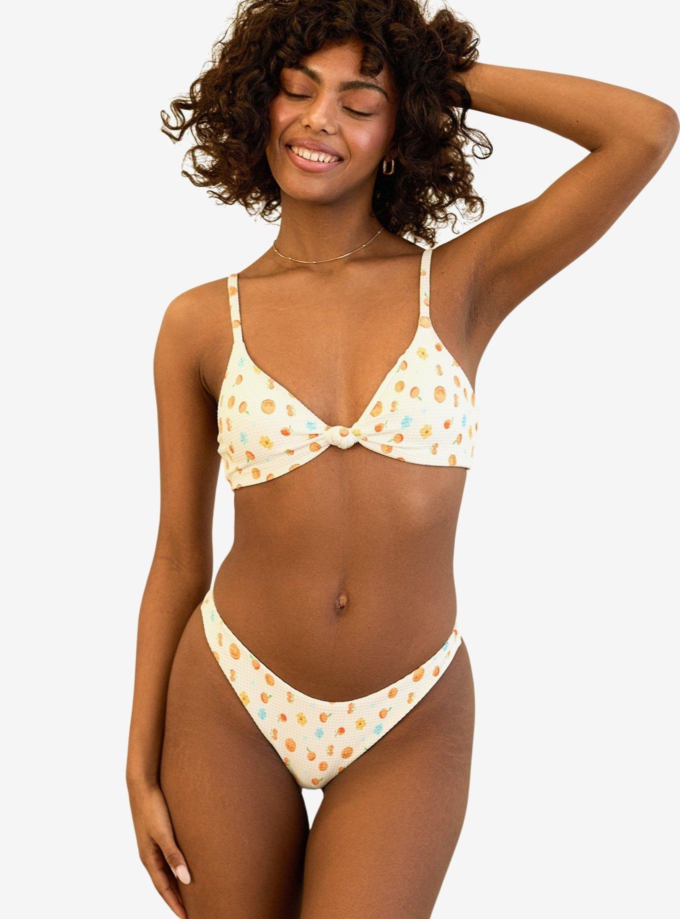 Dippin' Daisy's Seaport Thong Swim Bottom Clementine