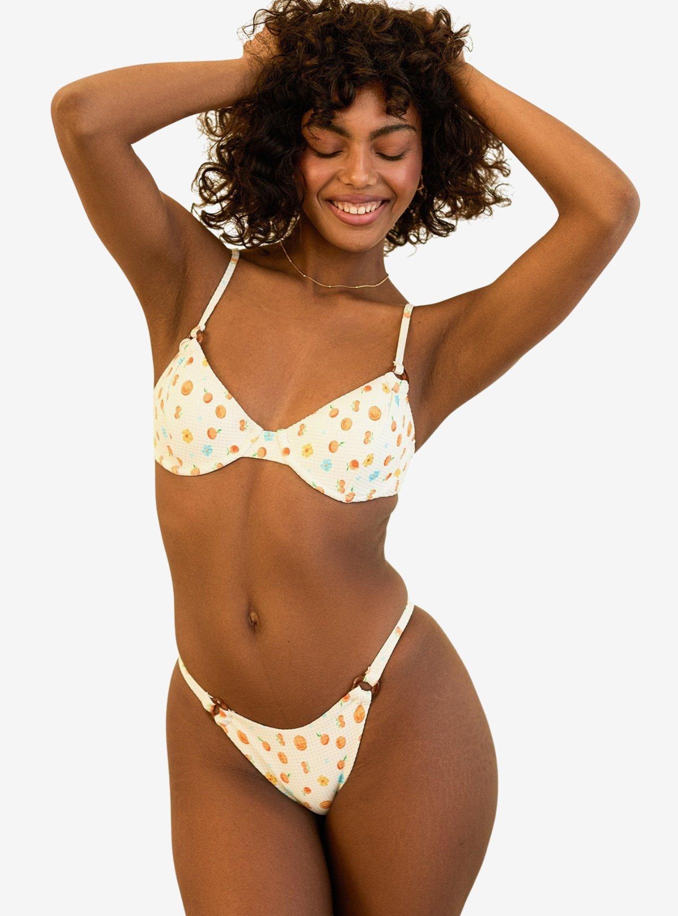 Dippin' Daisy's Halle Cheeky Swim Bottom Clementine, , hi-res