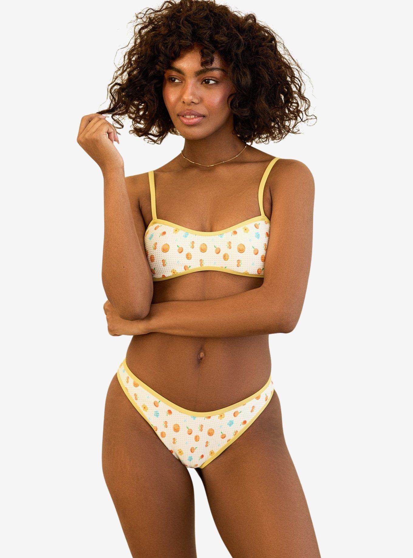 Dippin' Daisy's Venice Cheeky Swim Bottom Clementine, , hi-res