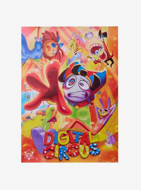 The Amazing Digital Circus Floating Characters Poster | Hot Topic