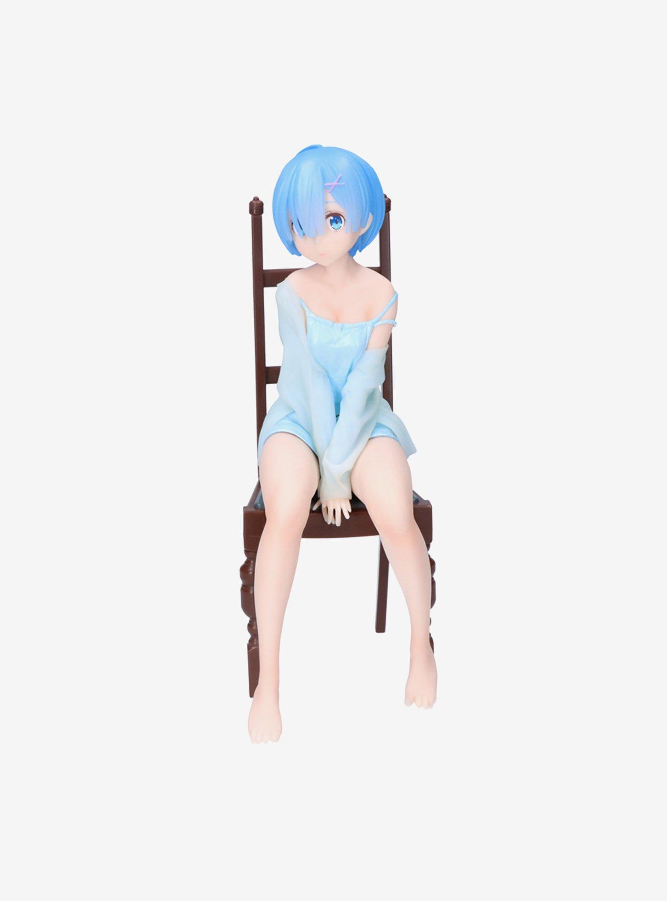Banpresto Re:Zero Starting Life in Another World Relax Time Rem Figure (Another Color Ver.), , hi-res
