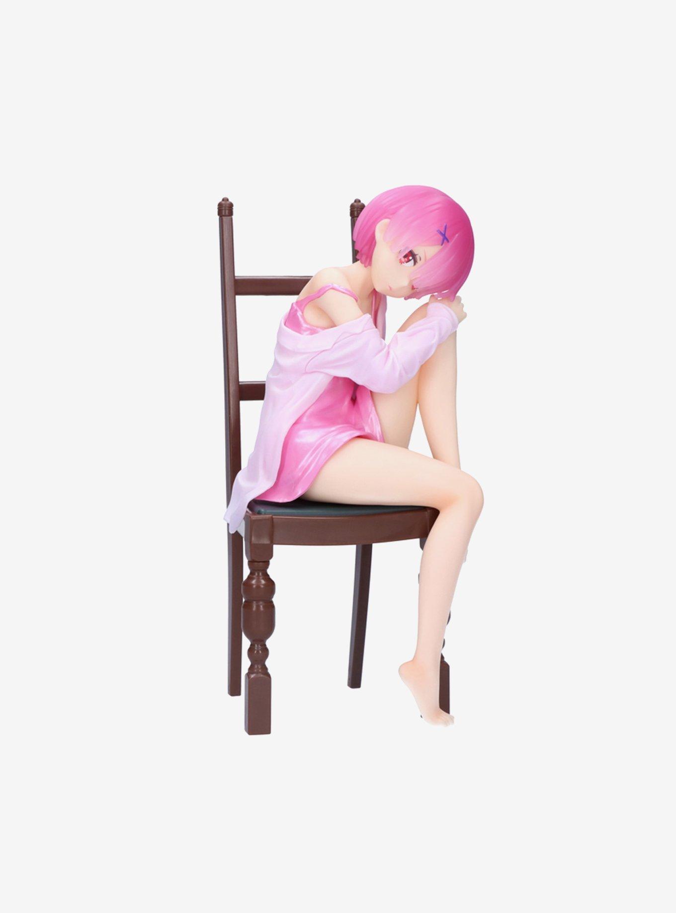 Banpresto Re:Zero Starting Life in Another World Relax Time Ram Figure (Another Color Ver.), , hi-res